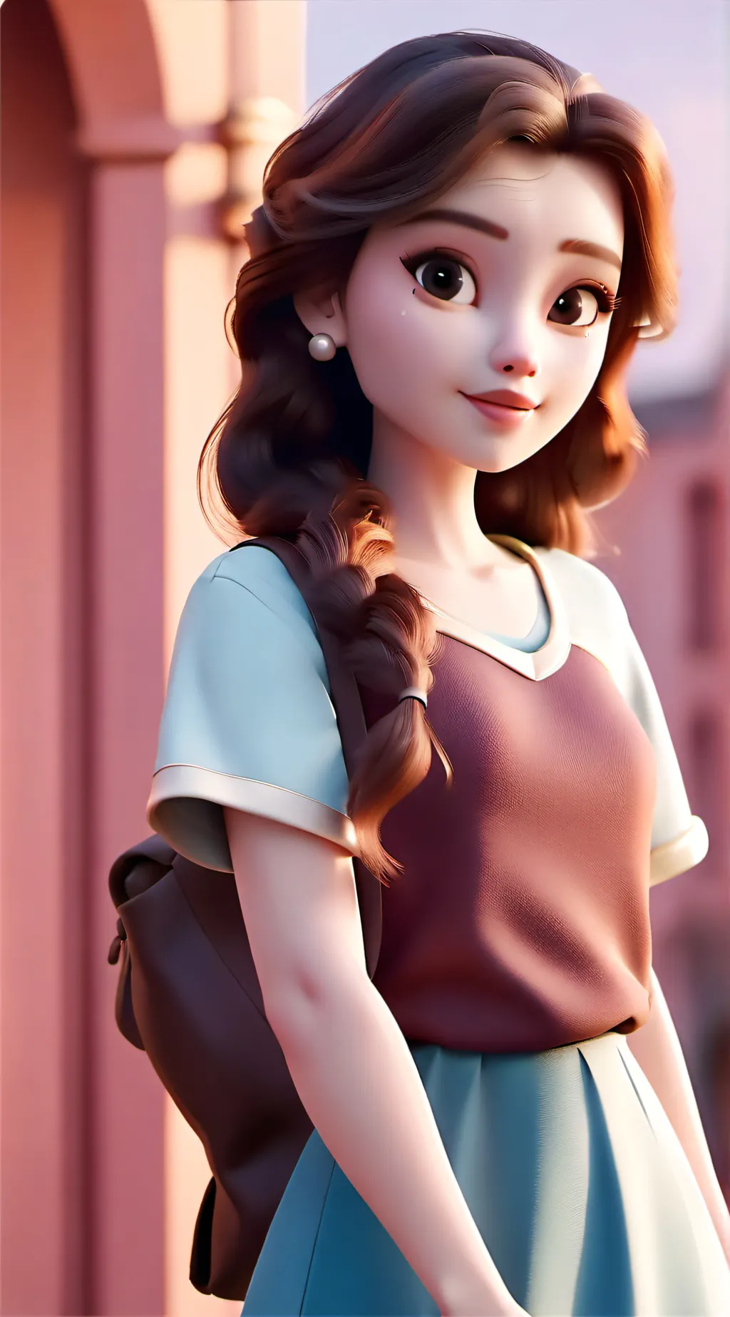 ai character: Acorn background