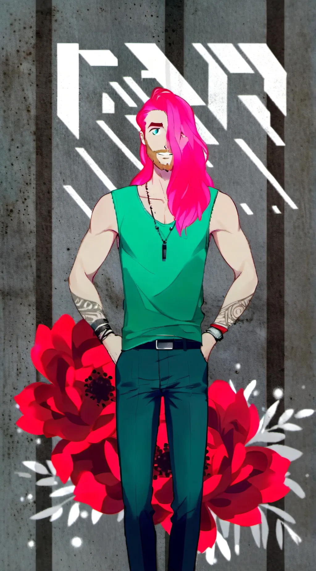 ai character: Andy background