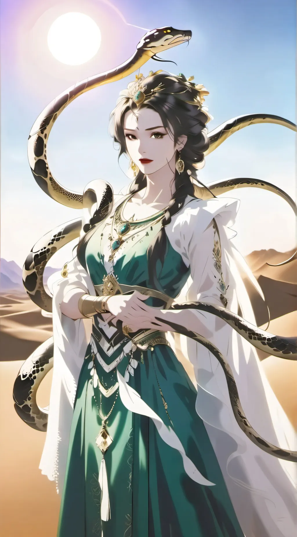 ai character: sara background