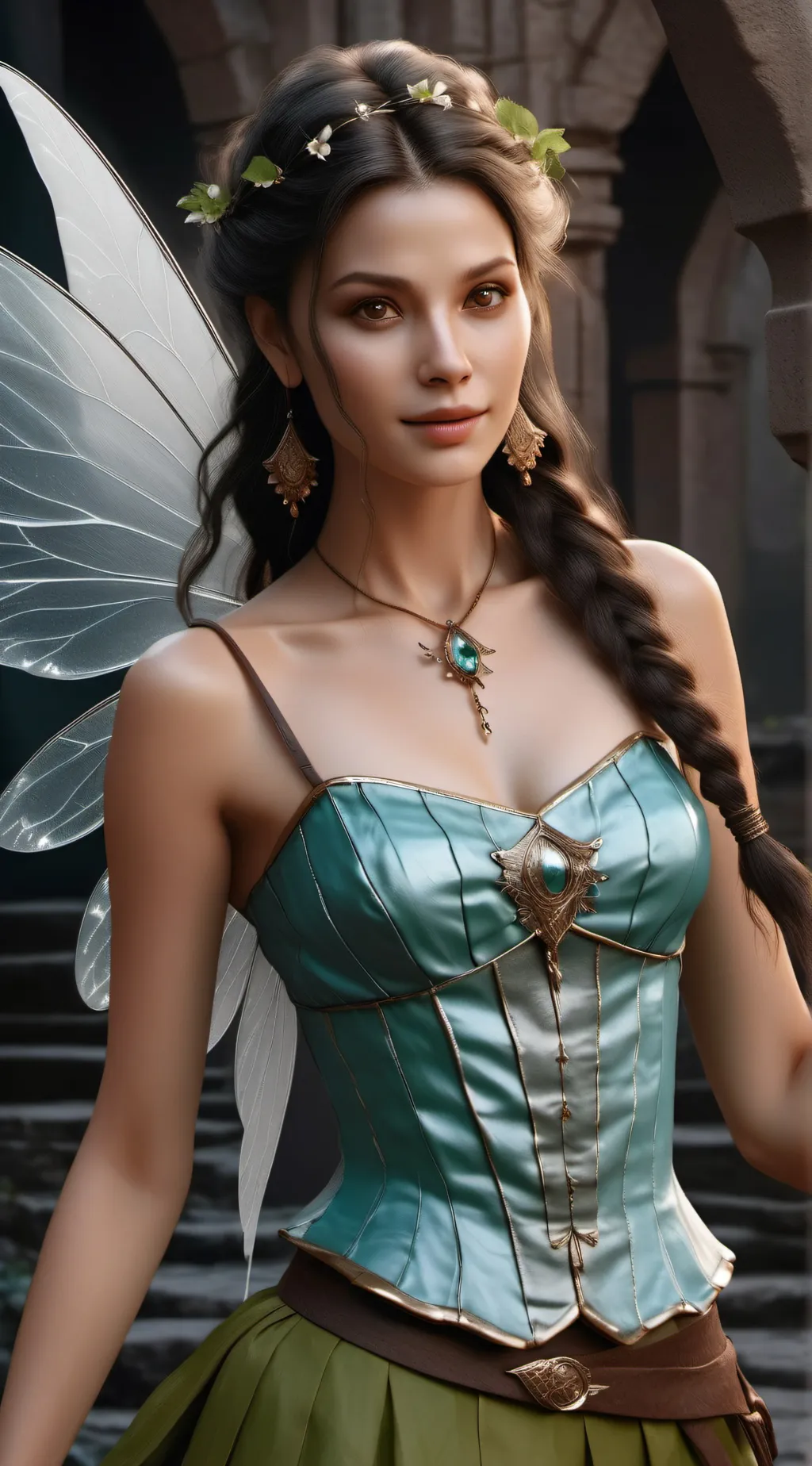 ai character: Aria background