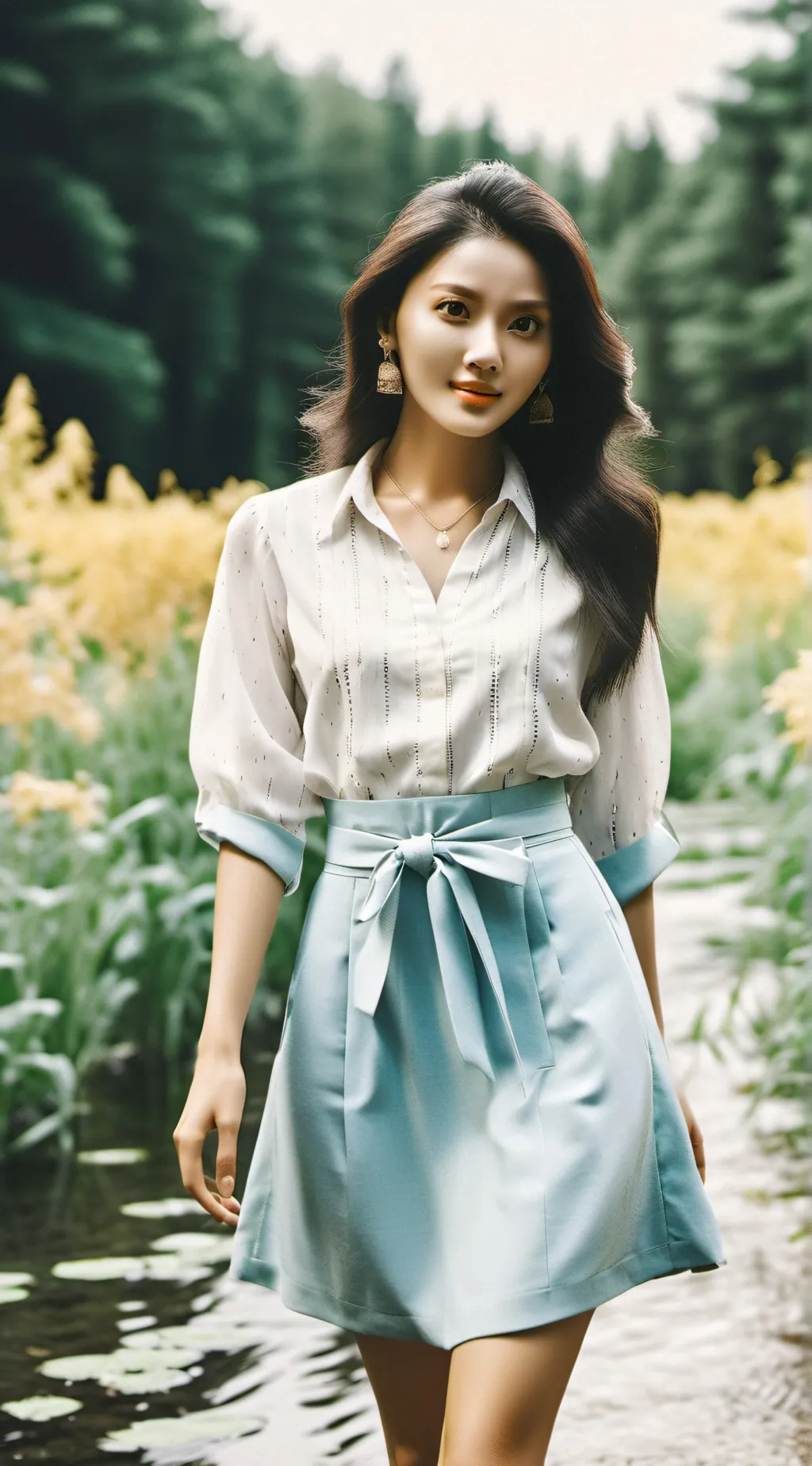 ai character: ￼Lily background