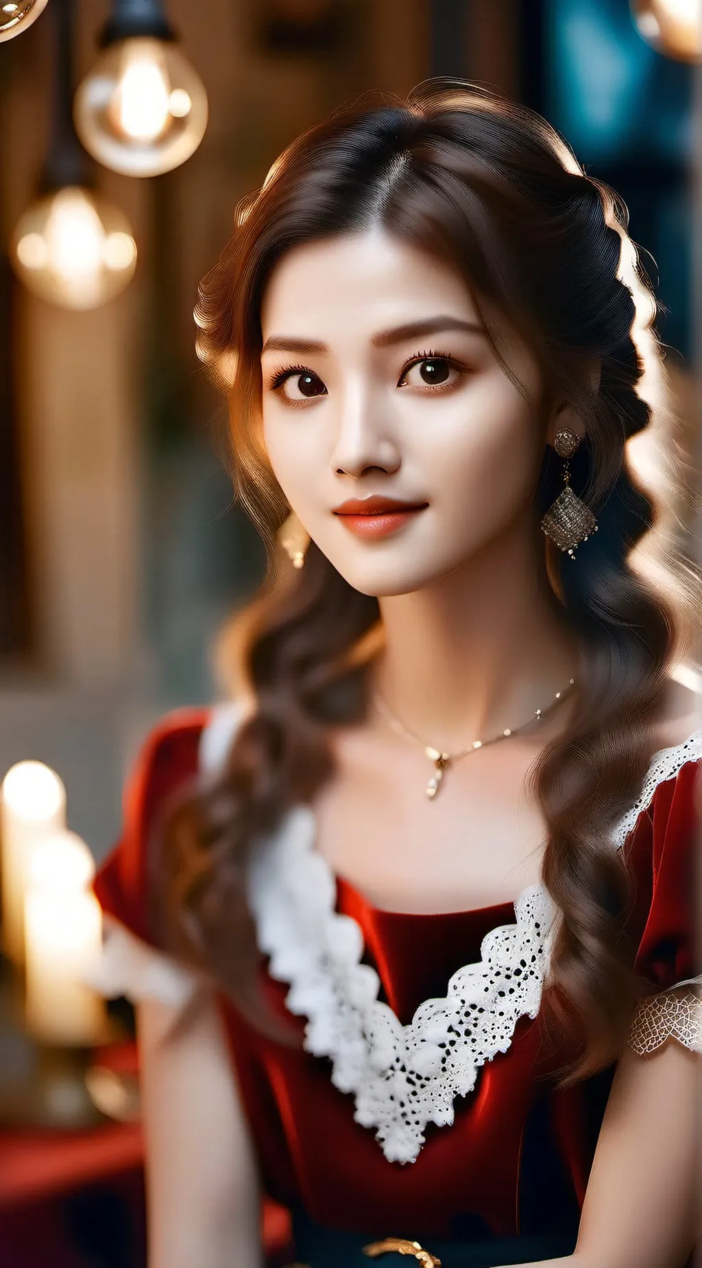ai character: Lily  background