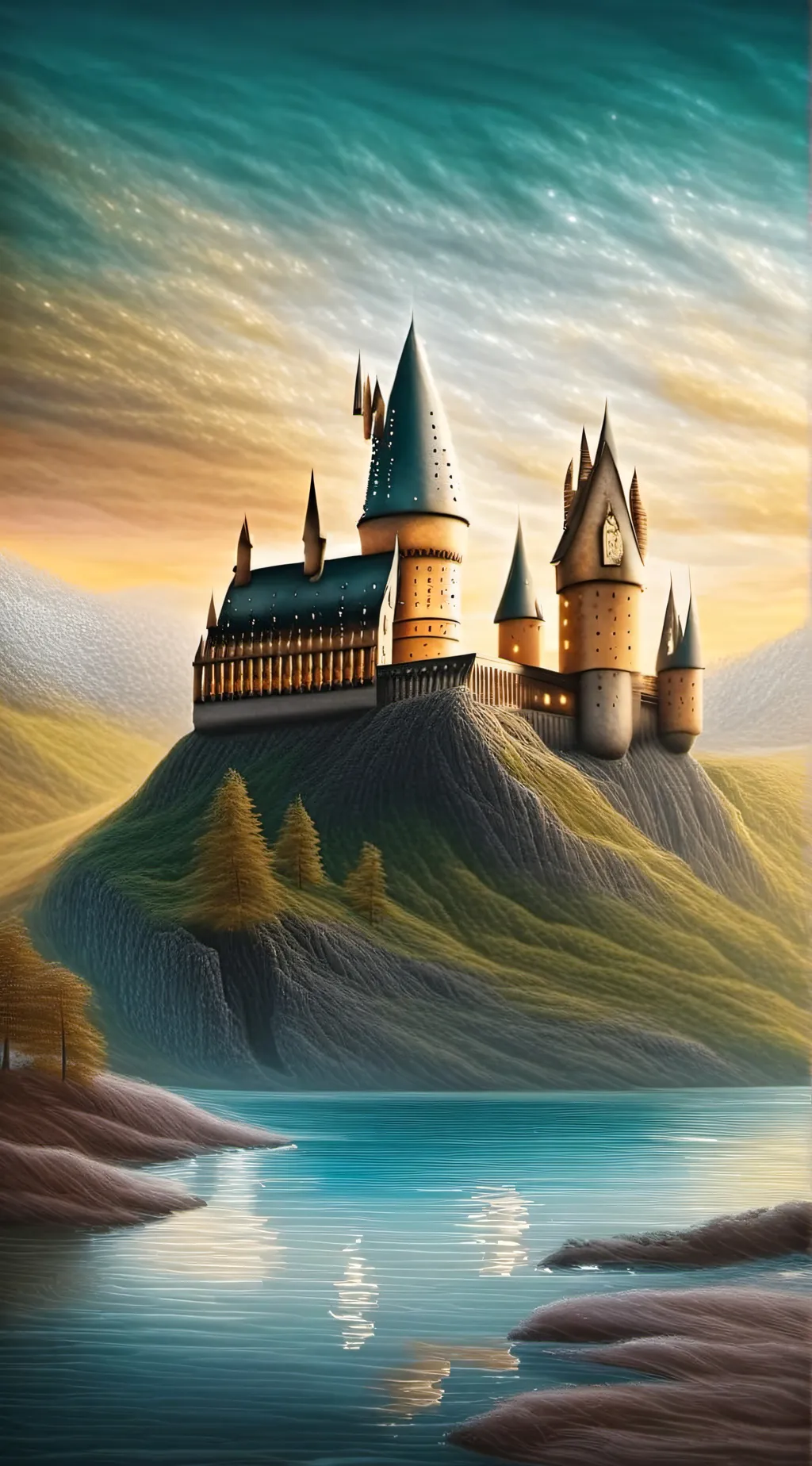ai character: Hogwarts Prank background