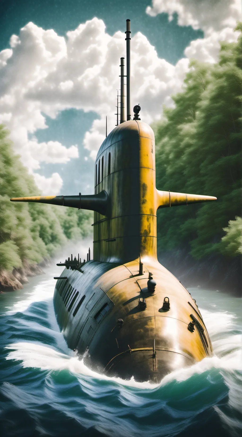 ai character: Nuke war background