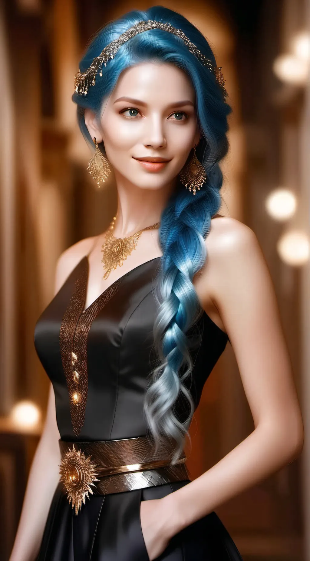 ai character: Hatsune Miku background
