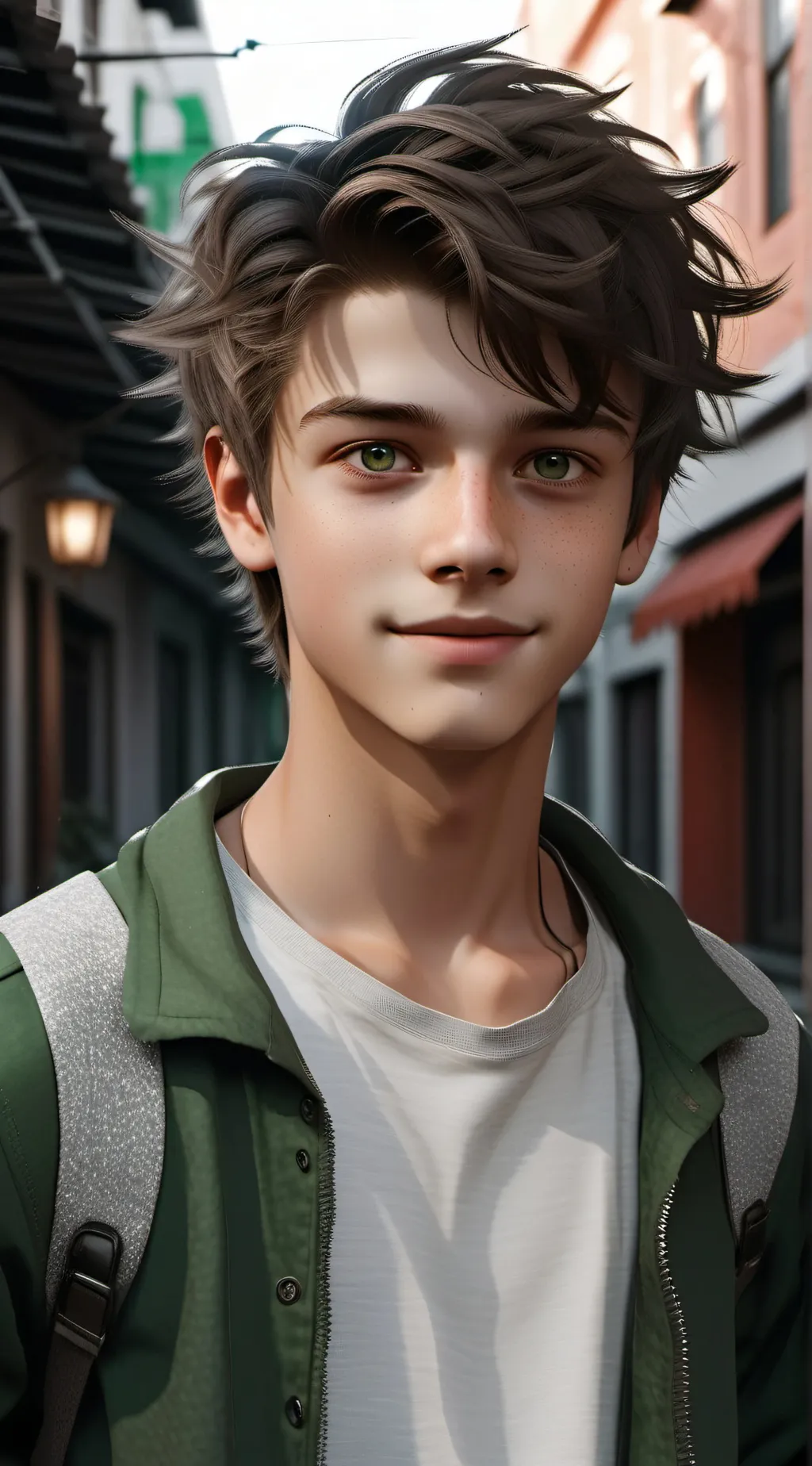 ai character: Charlie  background