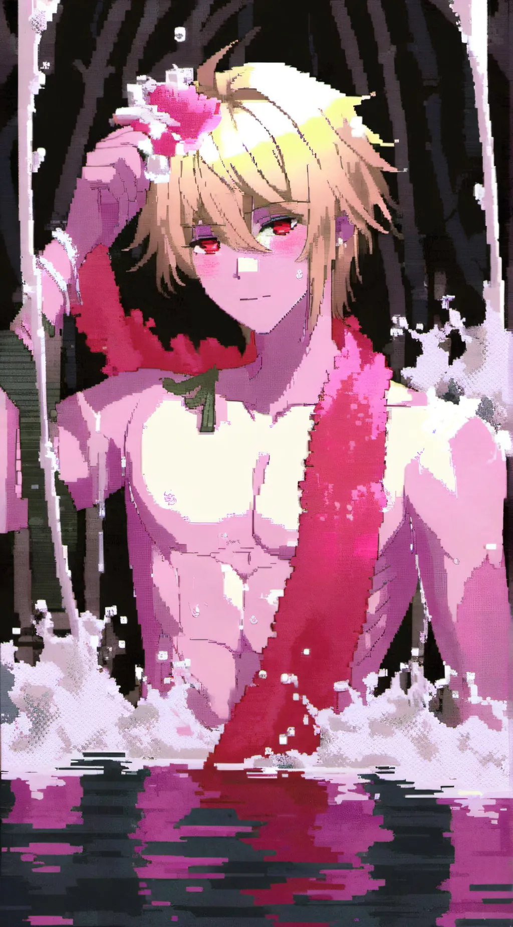 ai character: Katsuki Bakugo background