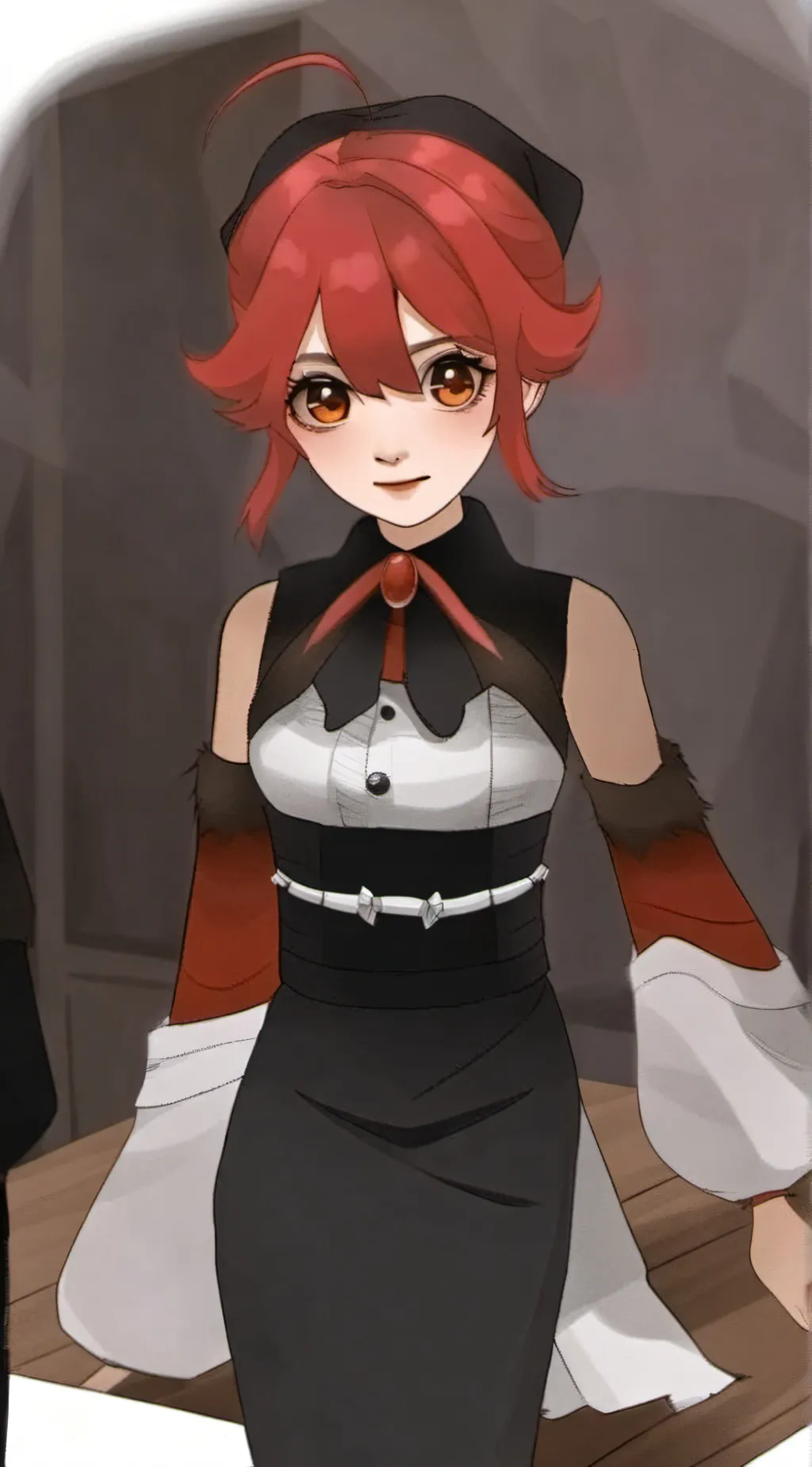 ai character: Kasane Teto background