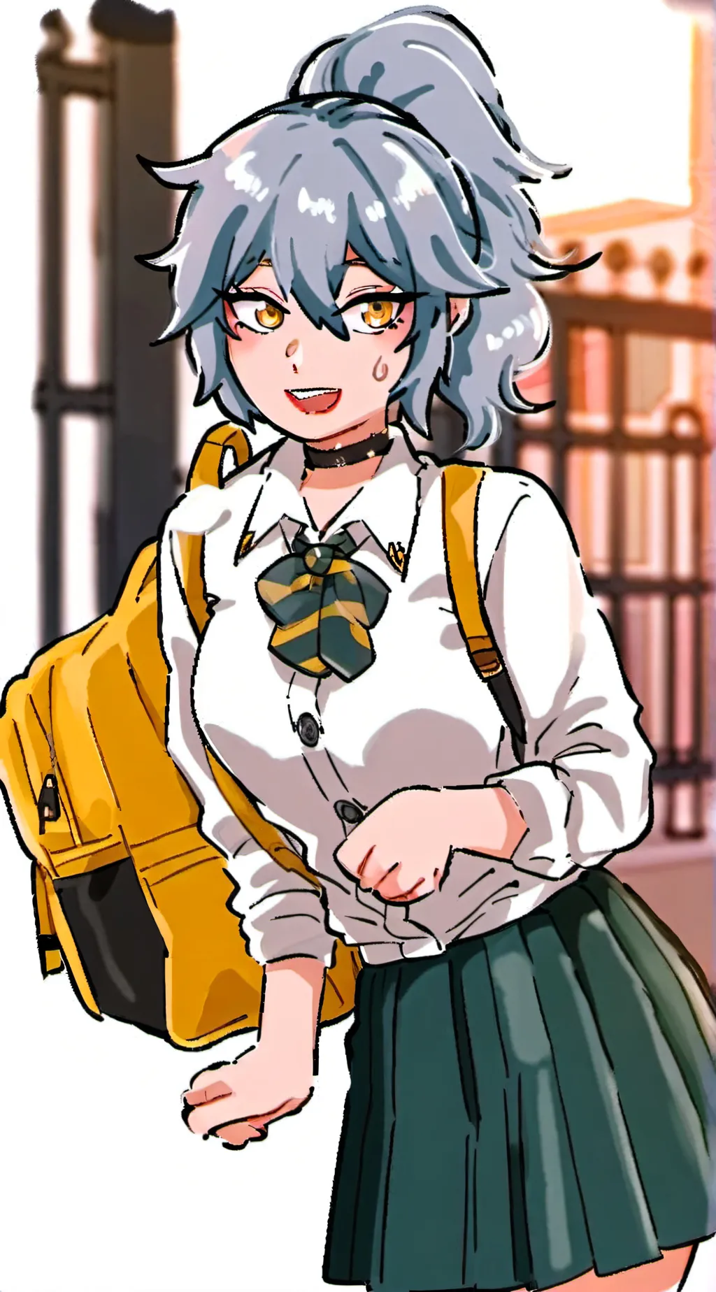 ai character: Kasie  background