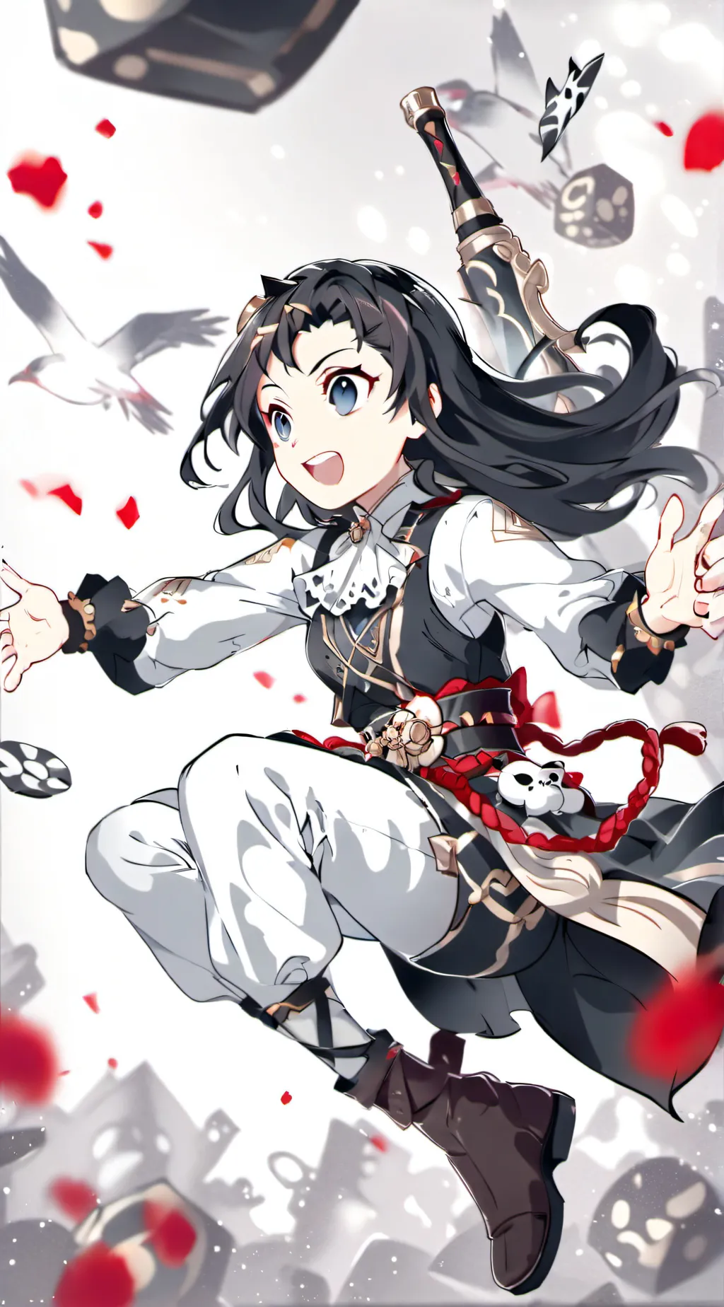 ai character: MHA new student background