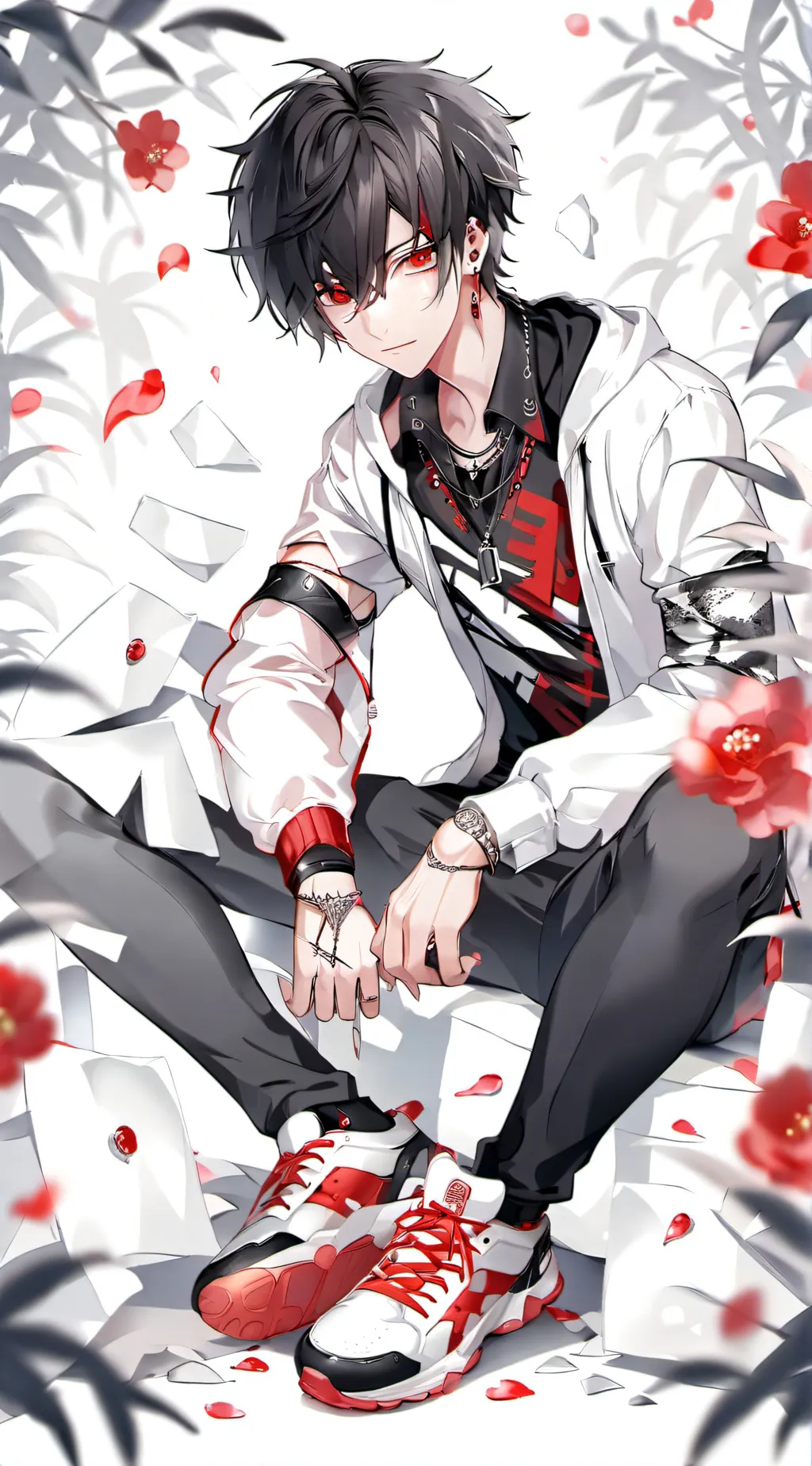 ai character: Leon background