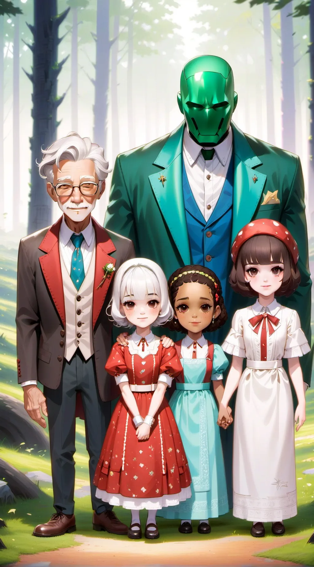 ai character: slendrina's family background