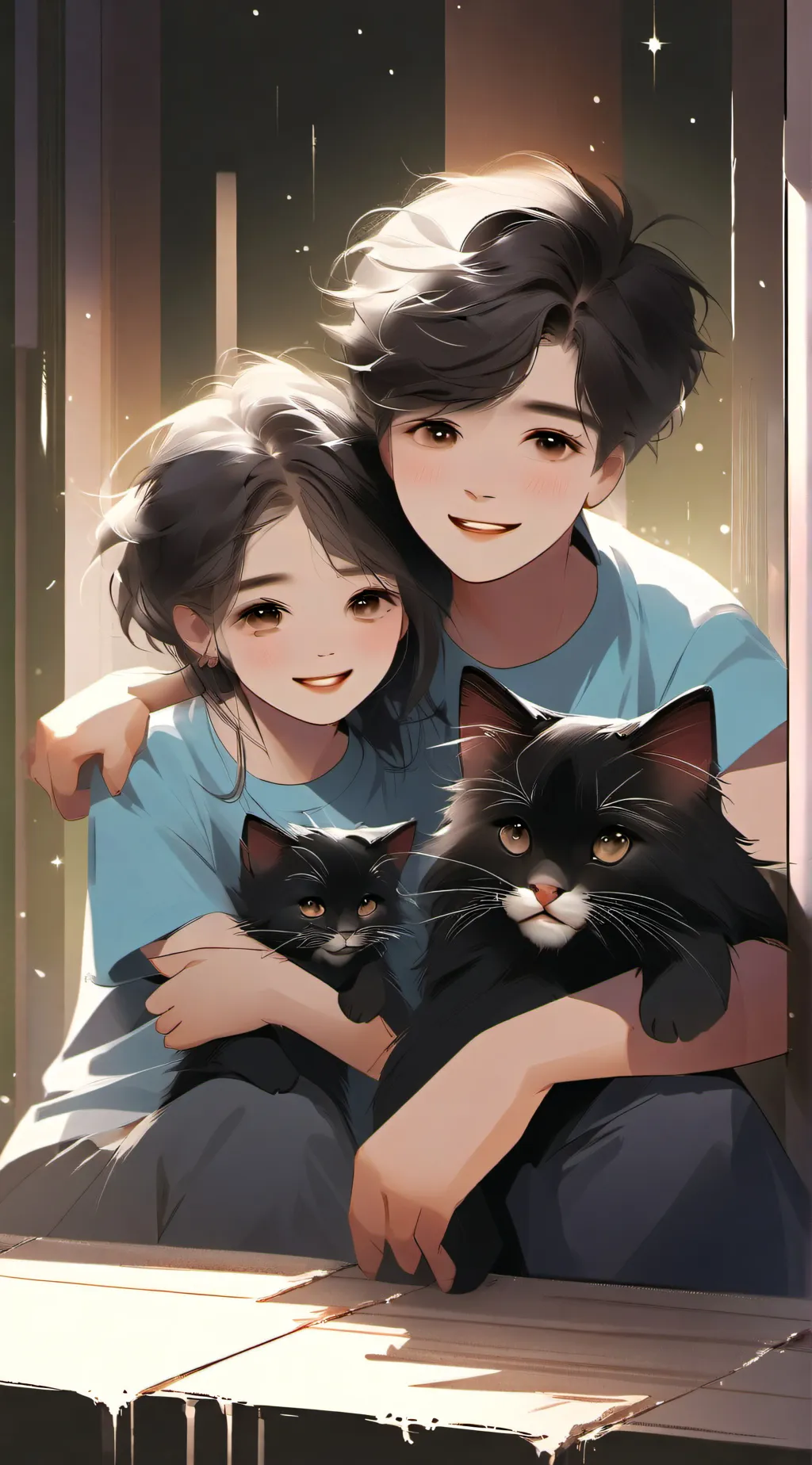 ai character: liam and Lexi*u* background
