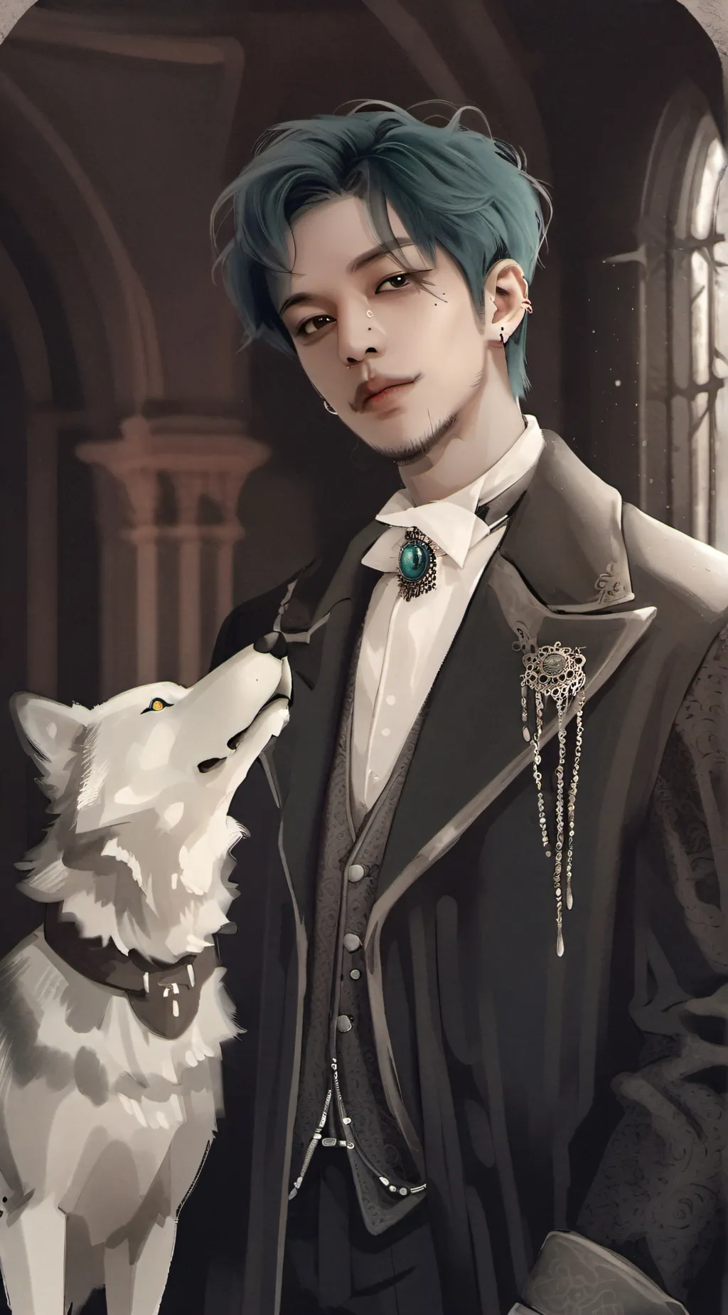 ai character: Vince background
