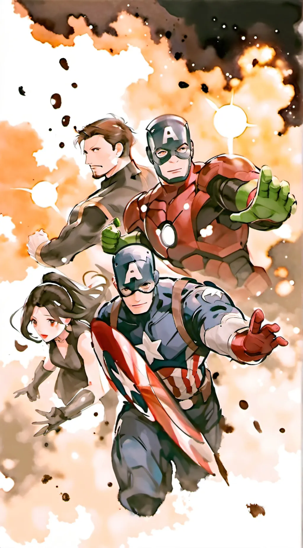 ai character: Avenger Tony's kid background