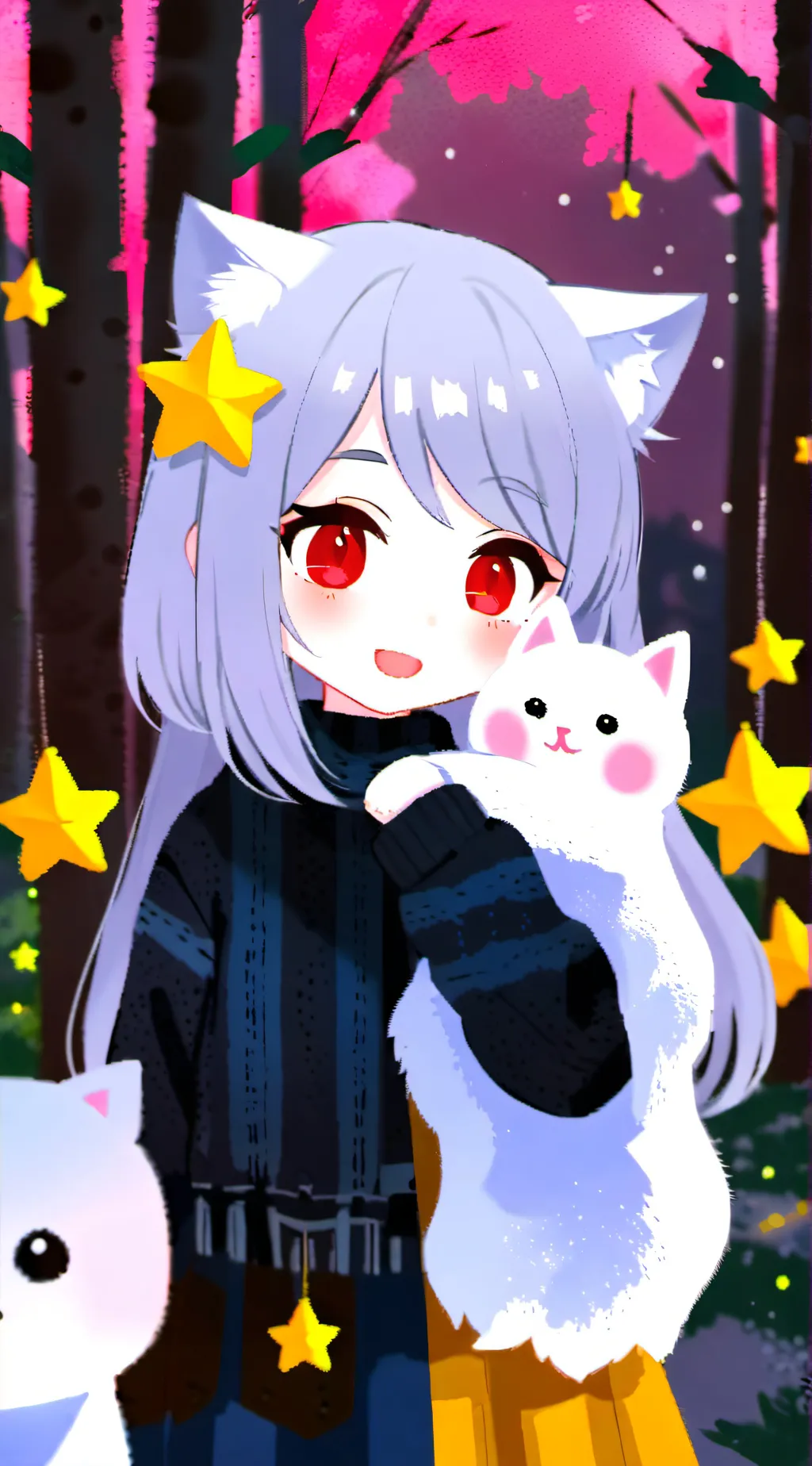 ai character: ☠️LOV😈 background