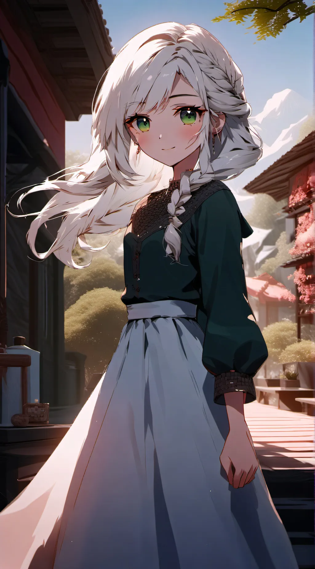 ai character: Lily background