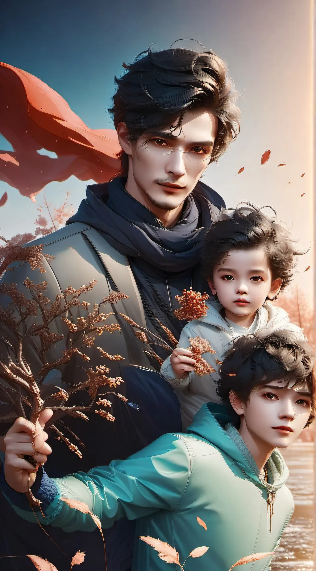 ai character: Family  background