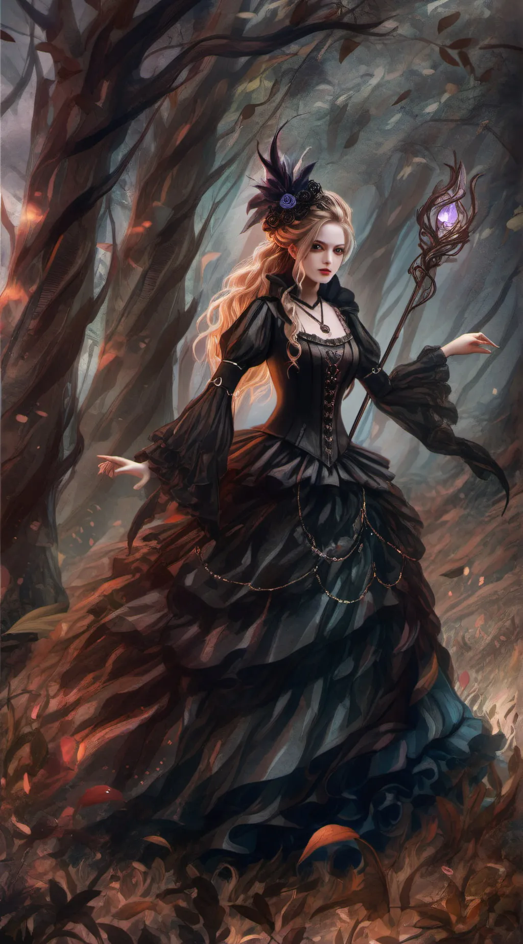 ai character: Sandra background