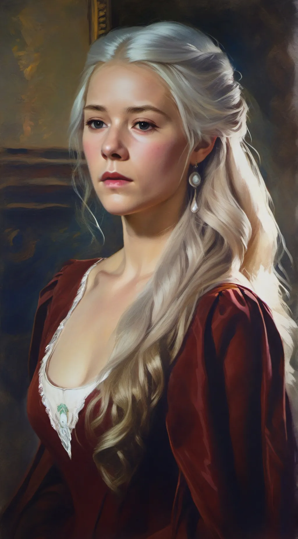 ai character: rhaenyra Targaryen background