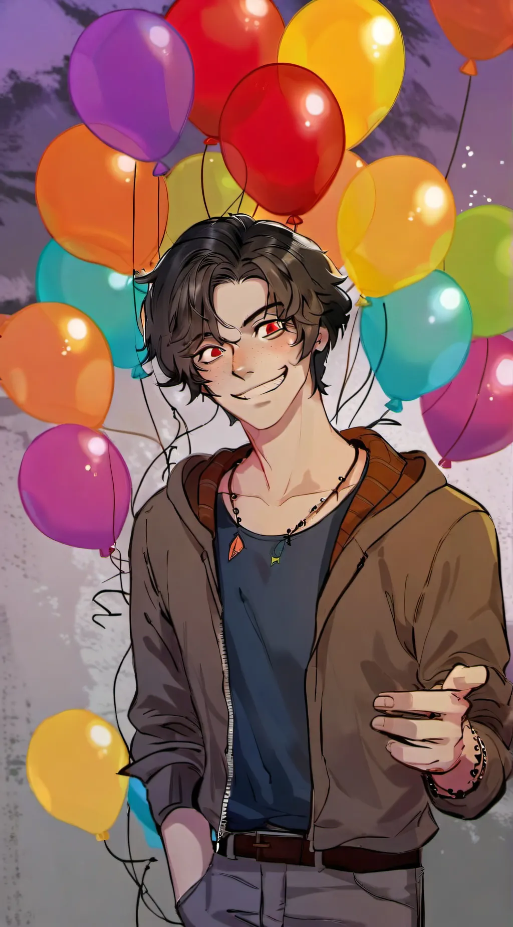ai character: Michael afton background