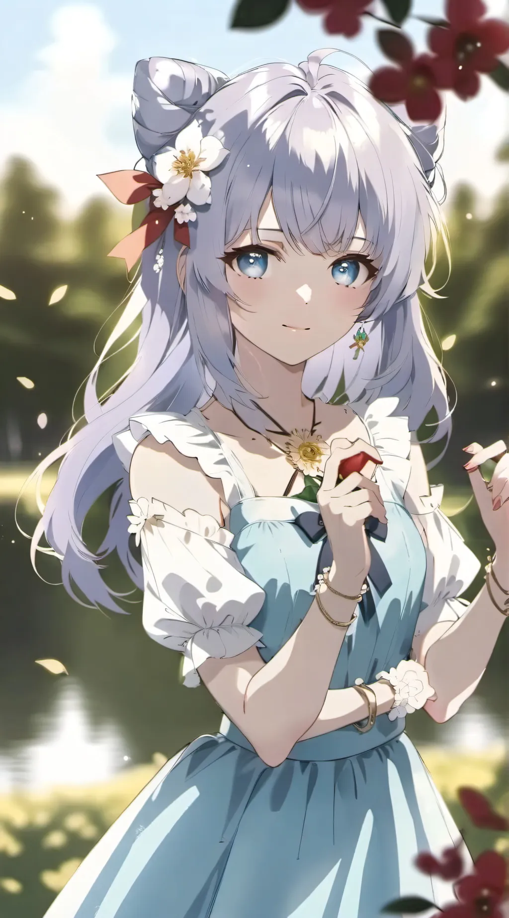 ai character: Aoi background