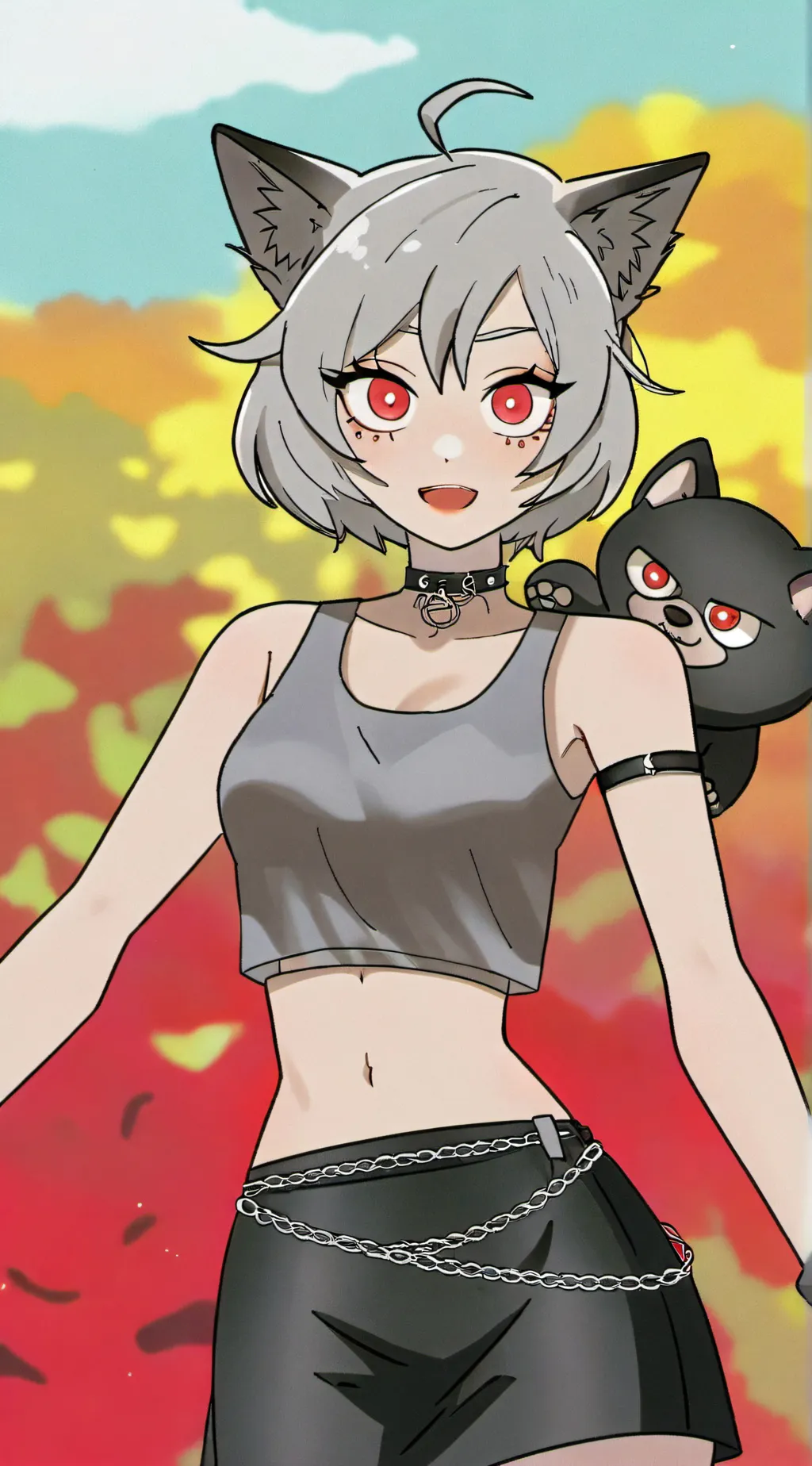 ai character: Loona bc why not background