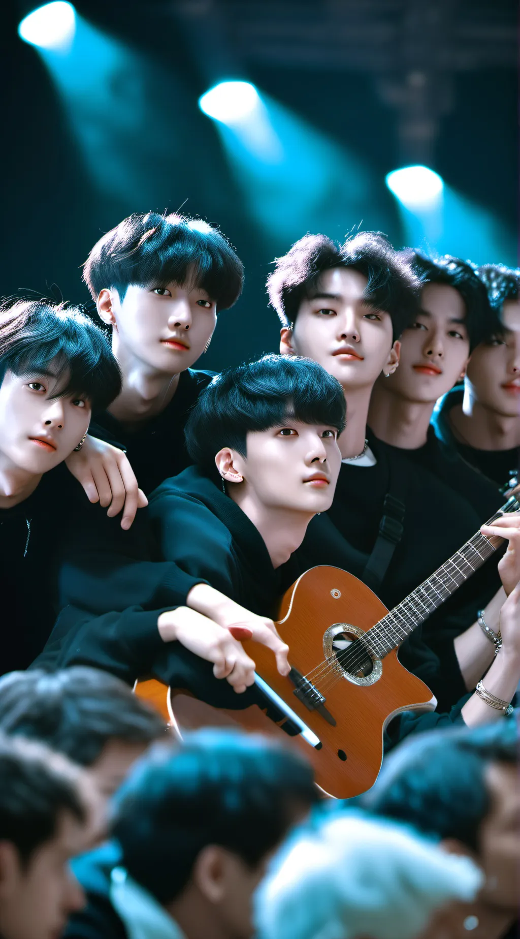 ai character: Stray kids background