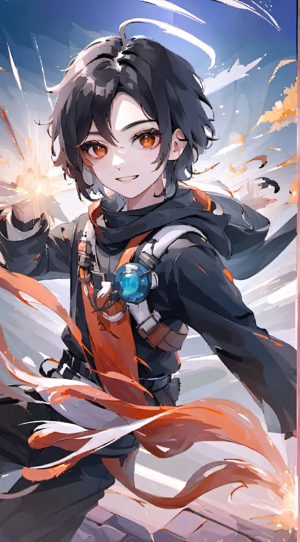 ai character: Demon slayer background