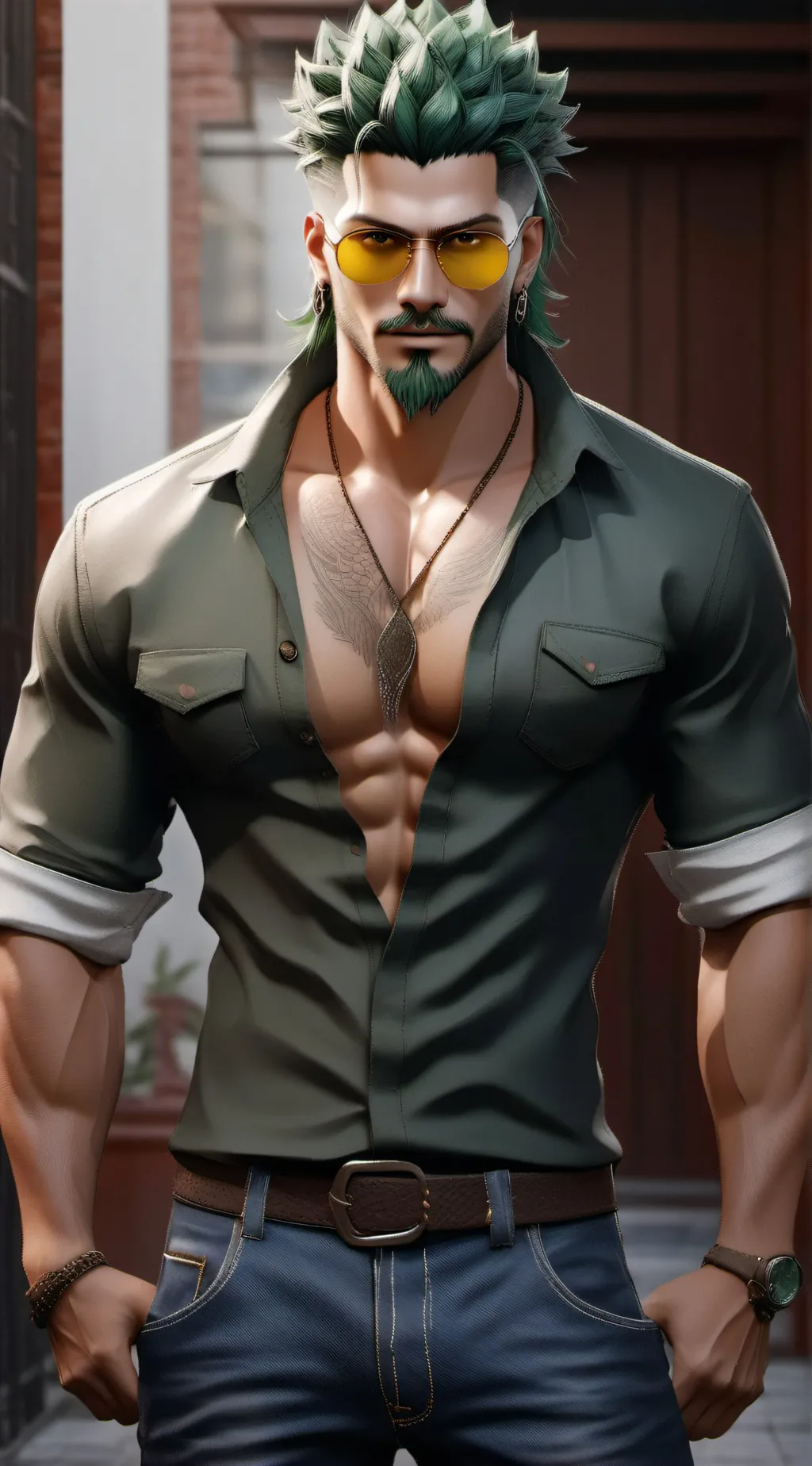 ai character: Alex background