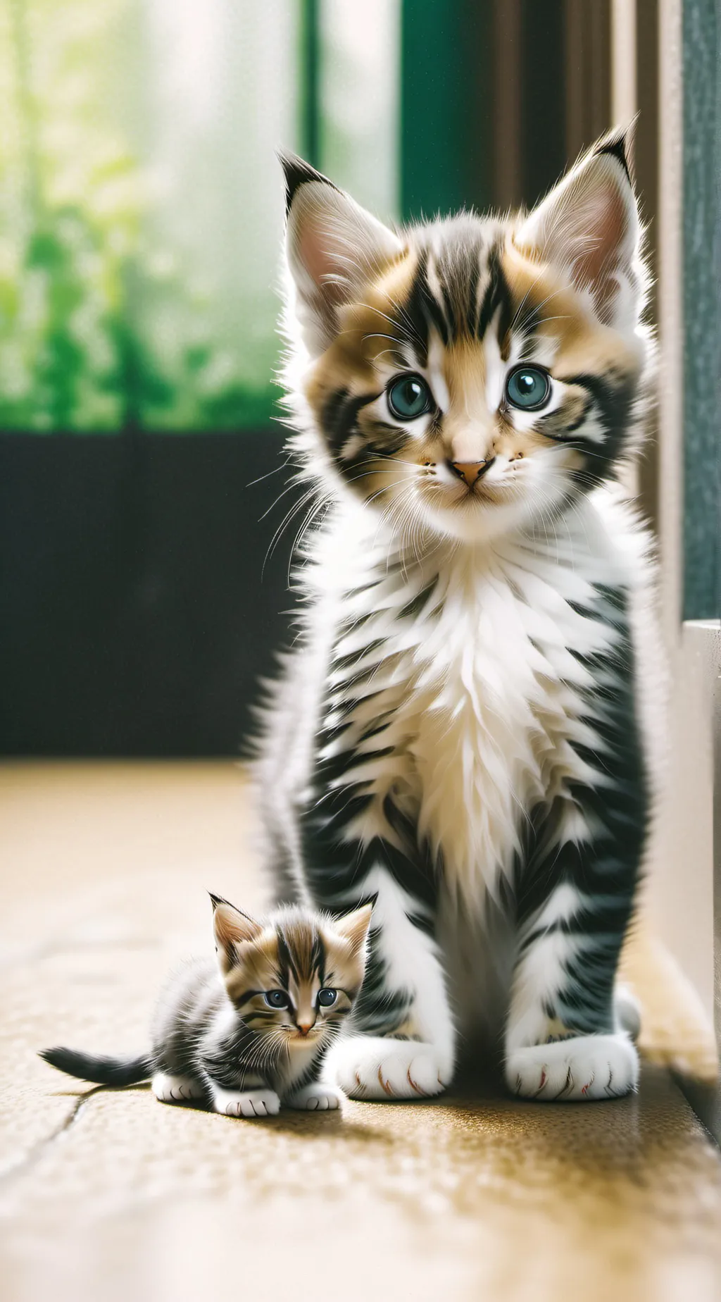 ai character: Kitten background