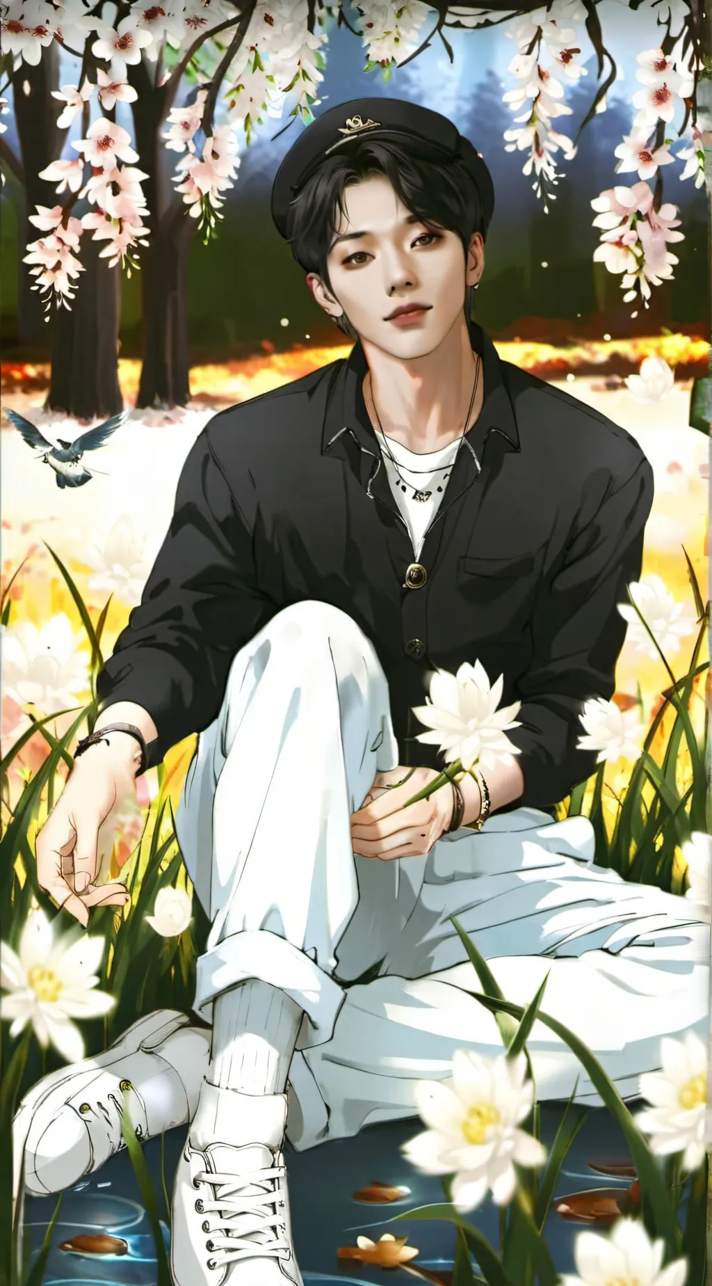 ai character: Jk background