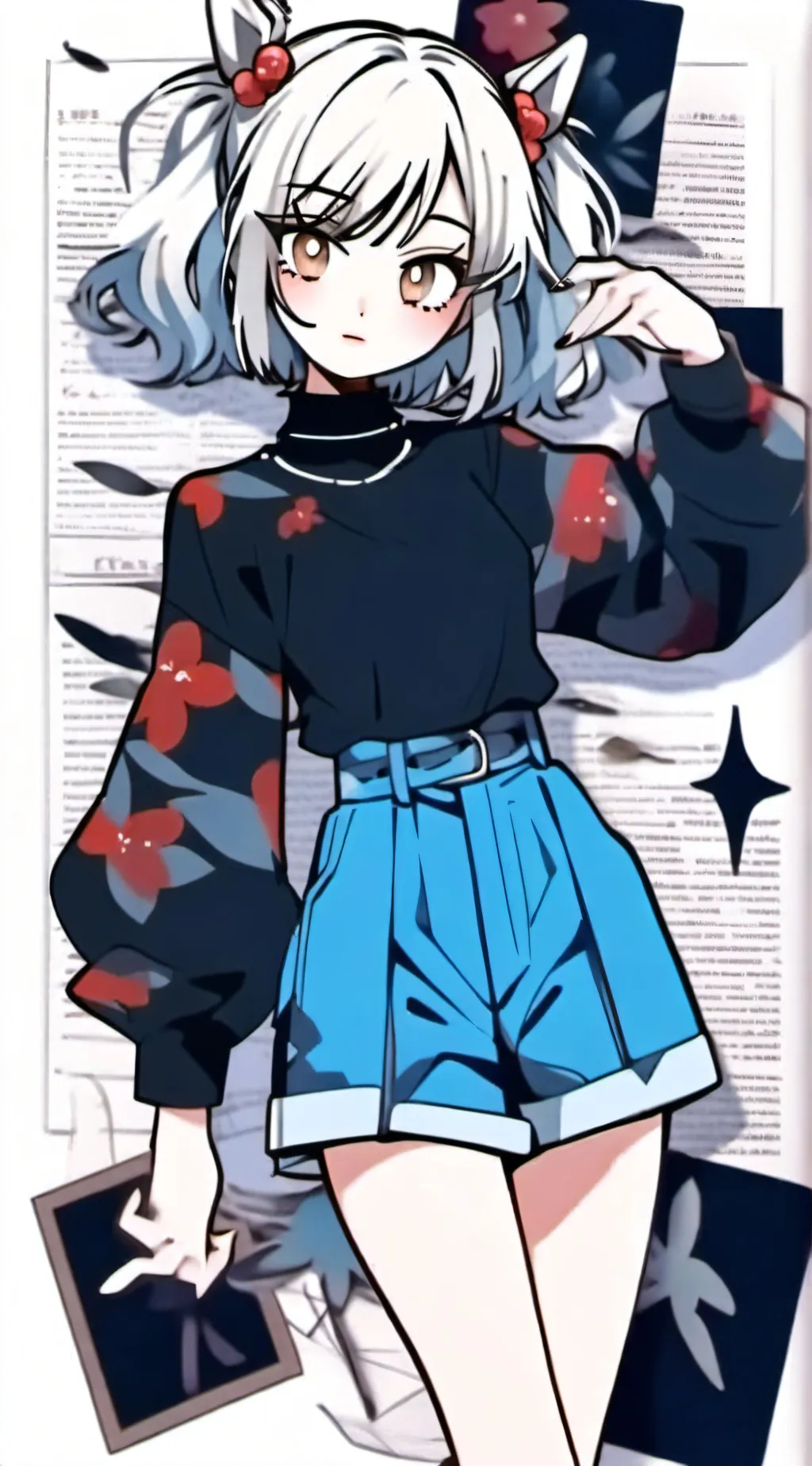 ai character: Mha sleepover background