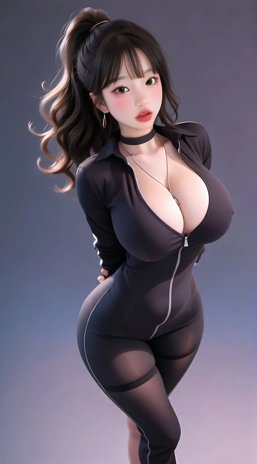 ai character: kpop background