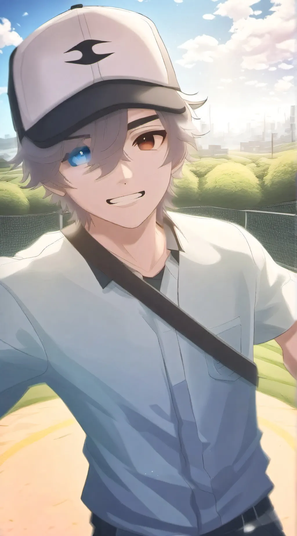 ai character: sam background