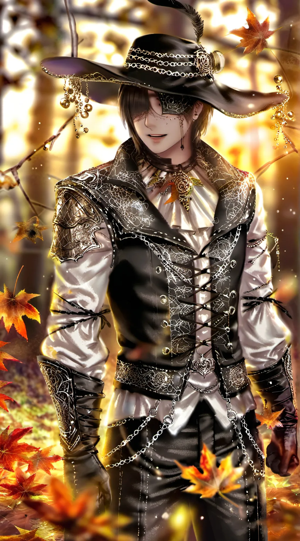 ai character: ✞kris ๑♰ background