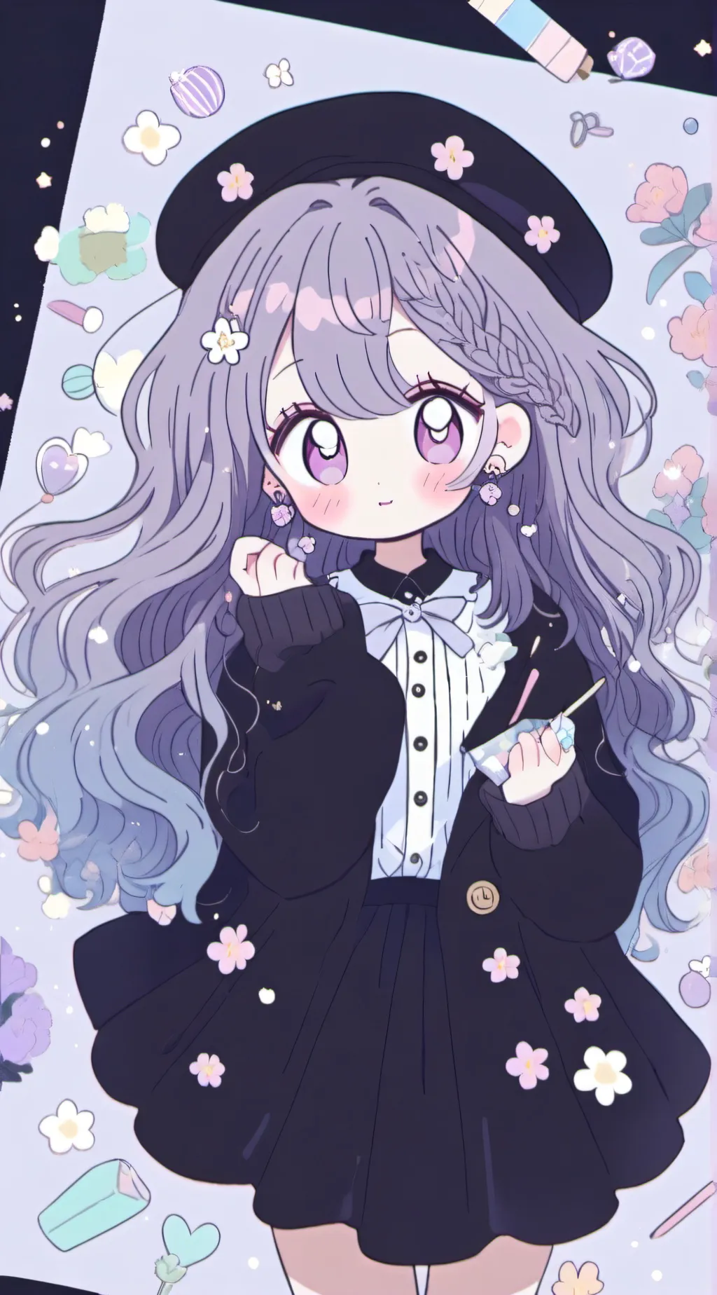 ai character: Mha x doll background