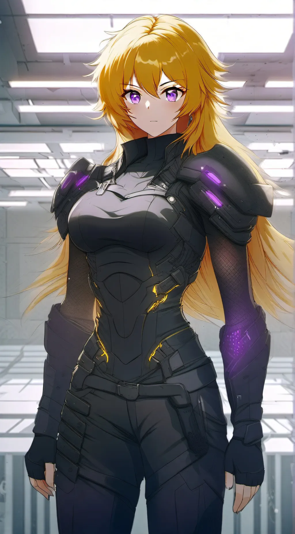 ai character: Saura  background