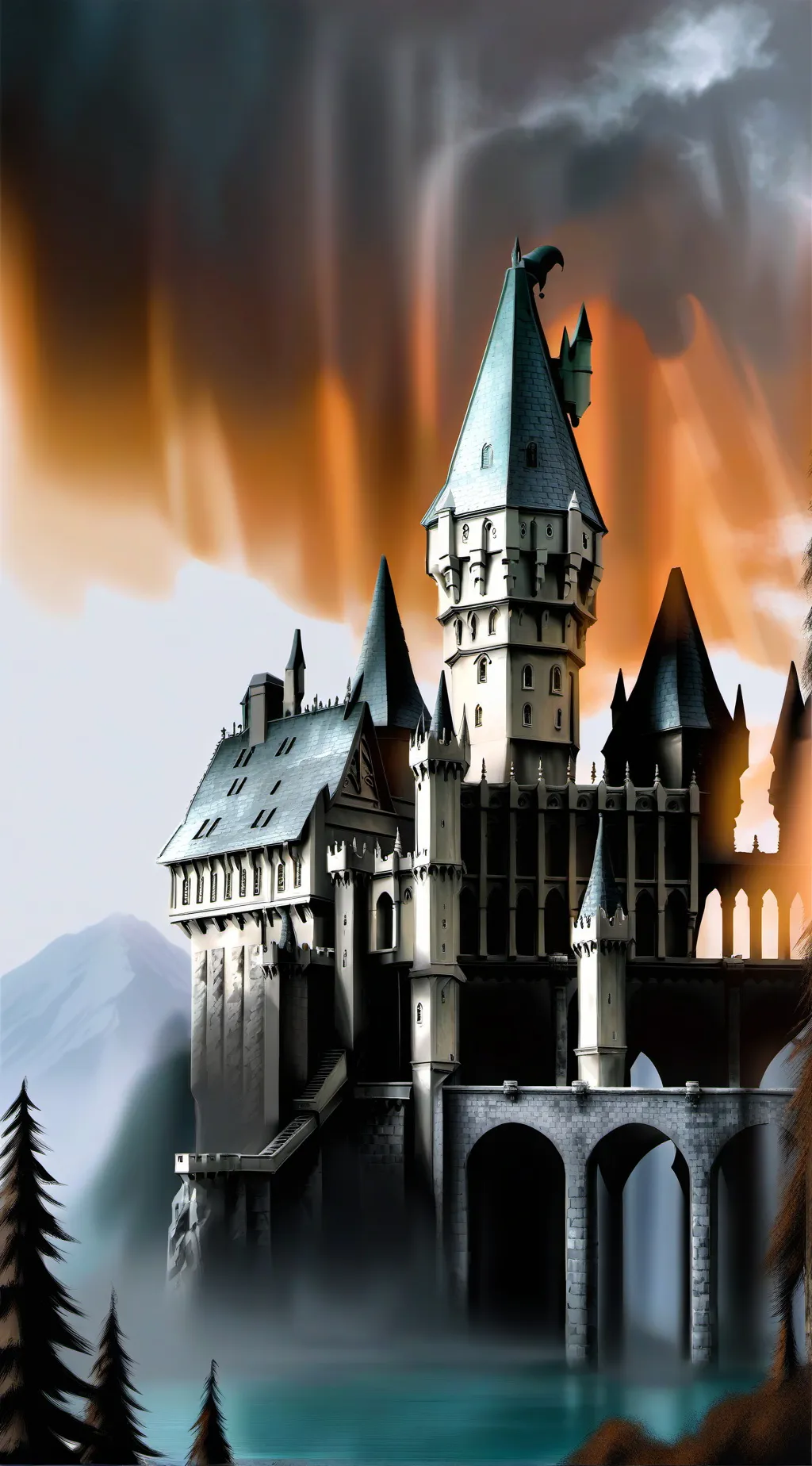 ai character: Hp heartbreak  background