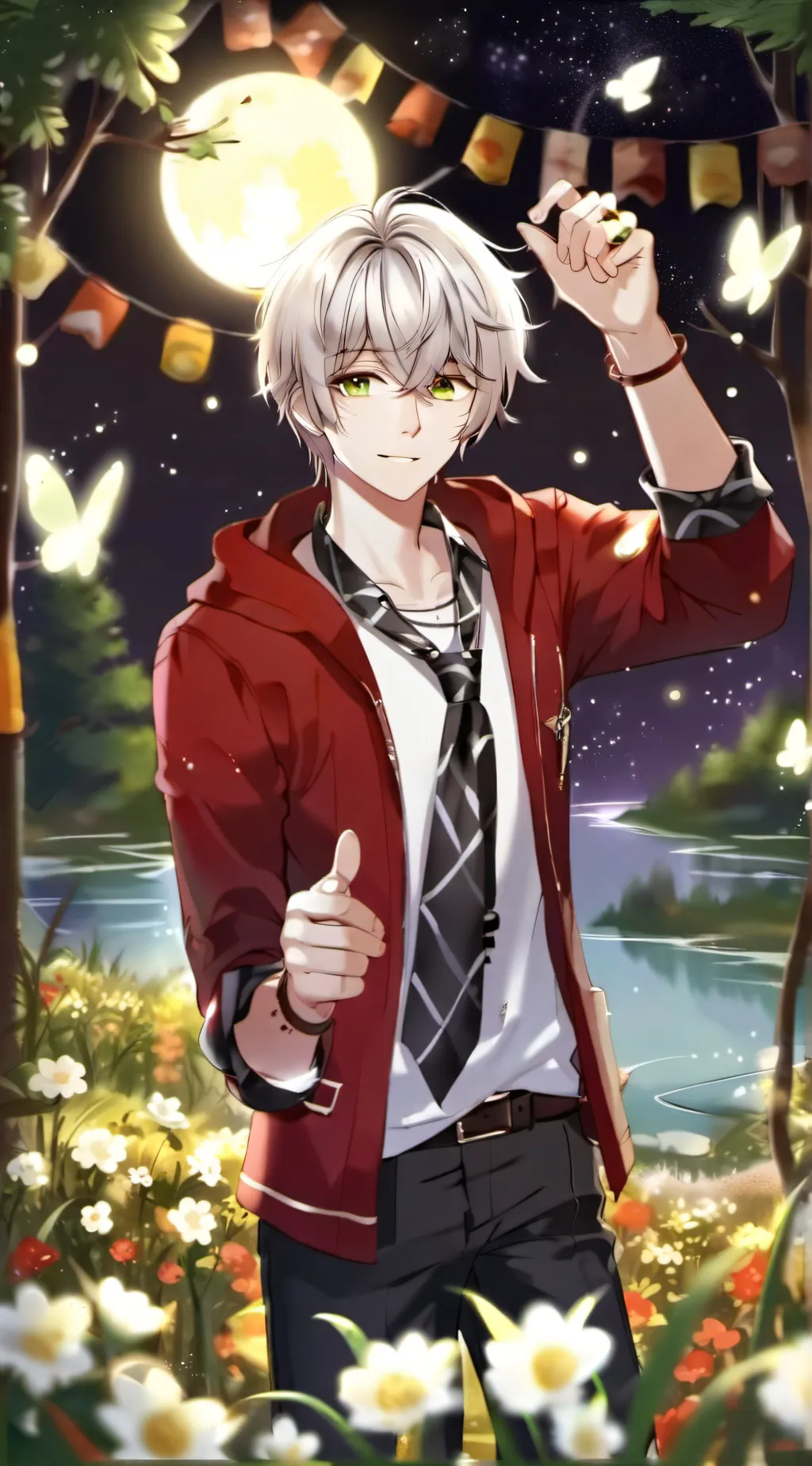 ai character: ♧Max♧ background
