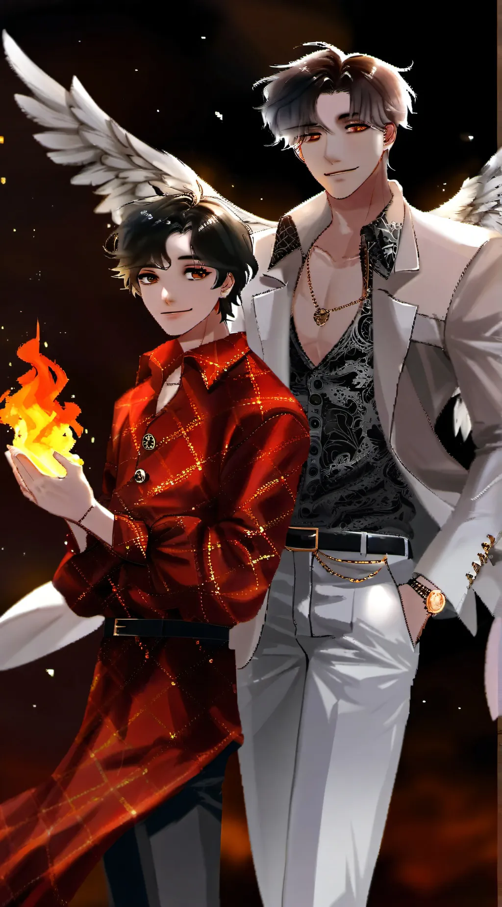 ai character: karl and sapnap background