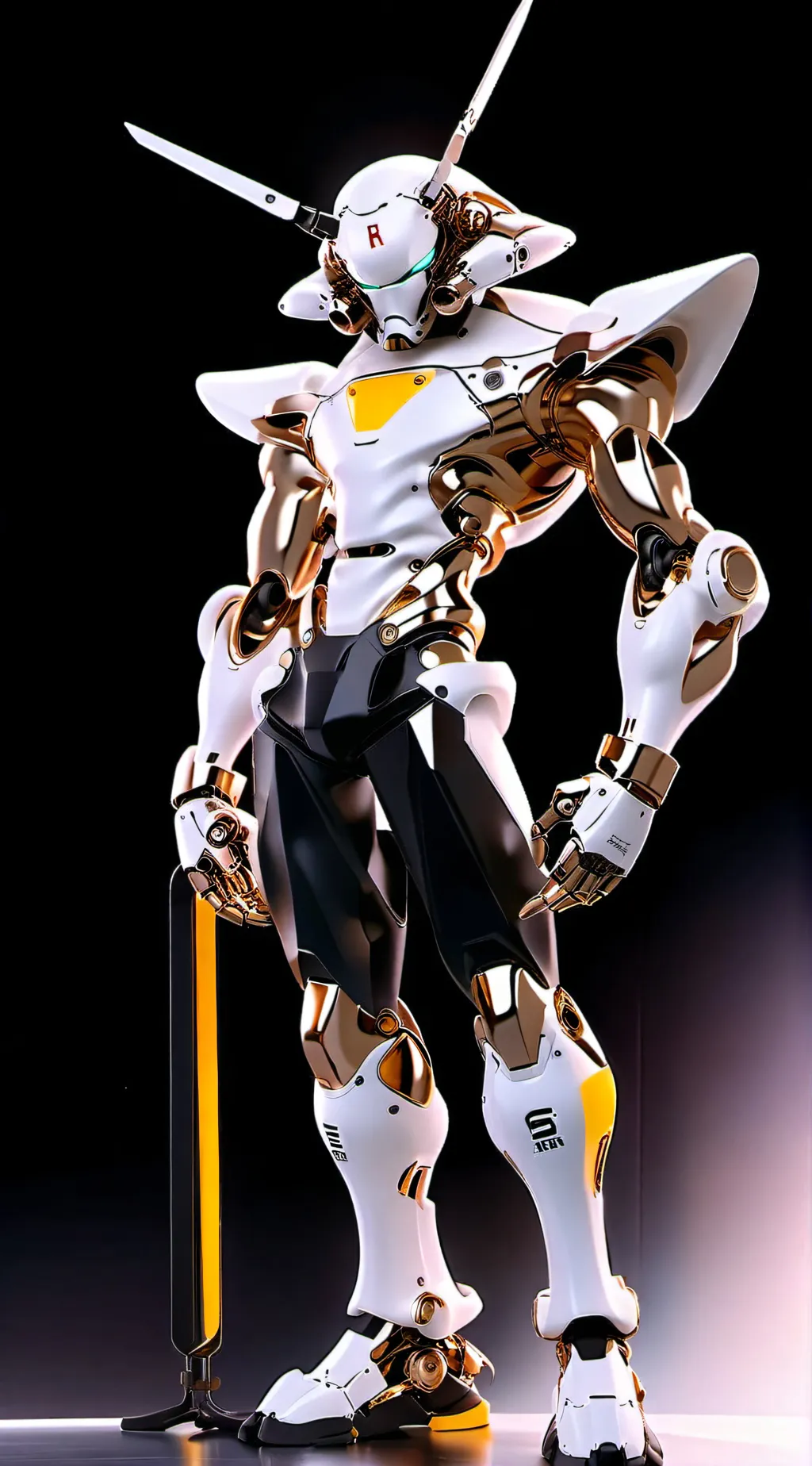 ai character: MechaSolo background