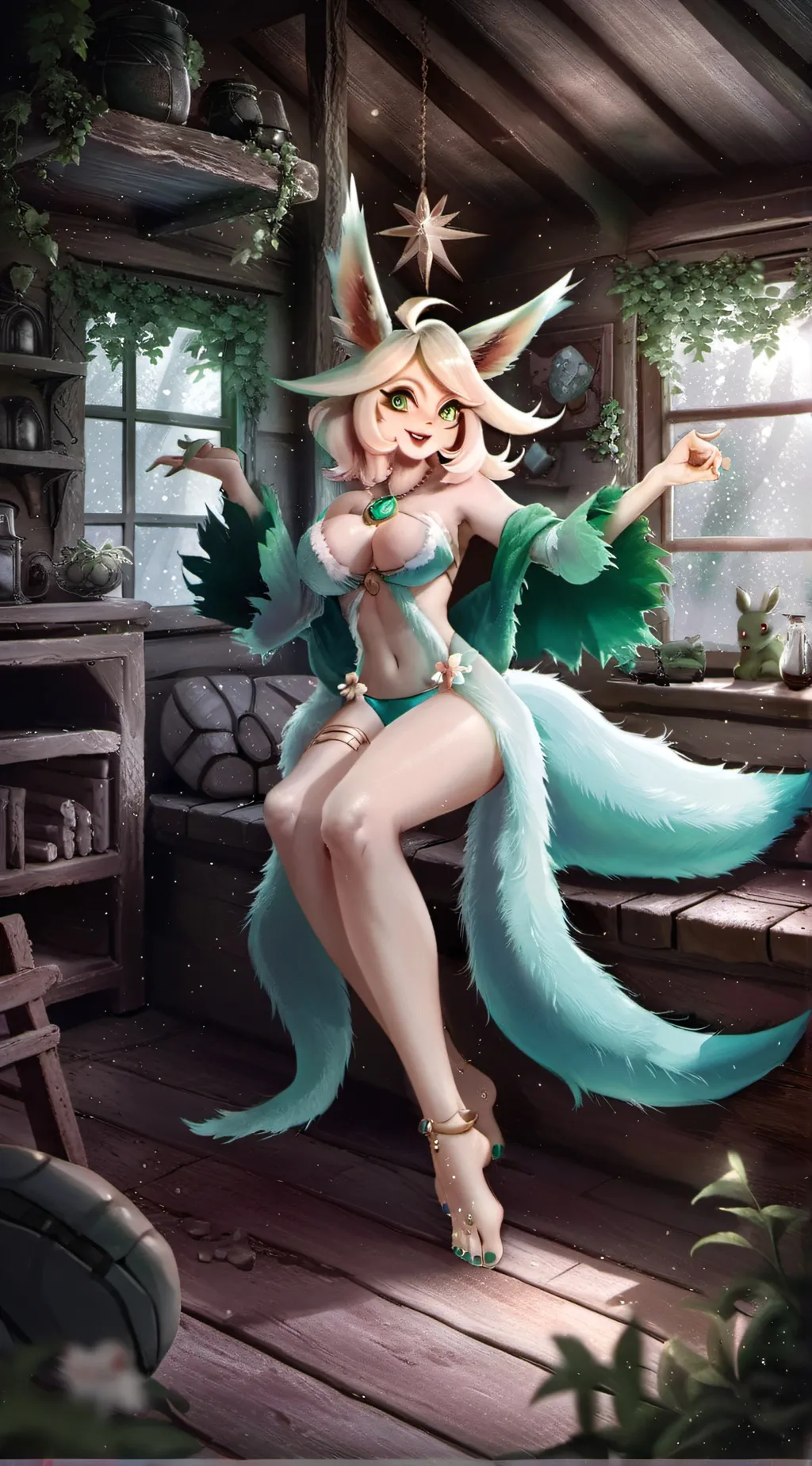 ai character: Vivi background