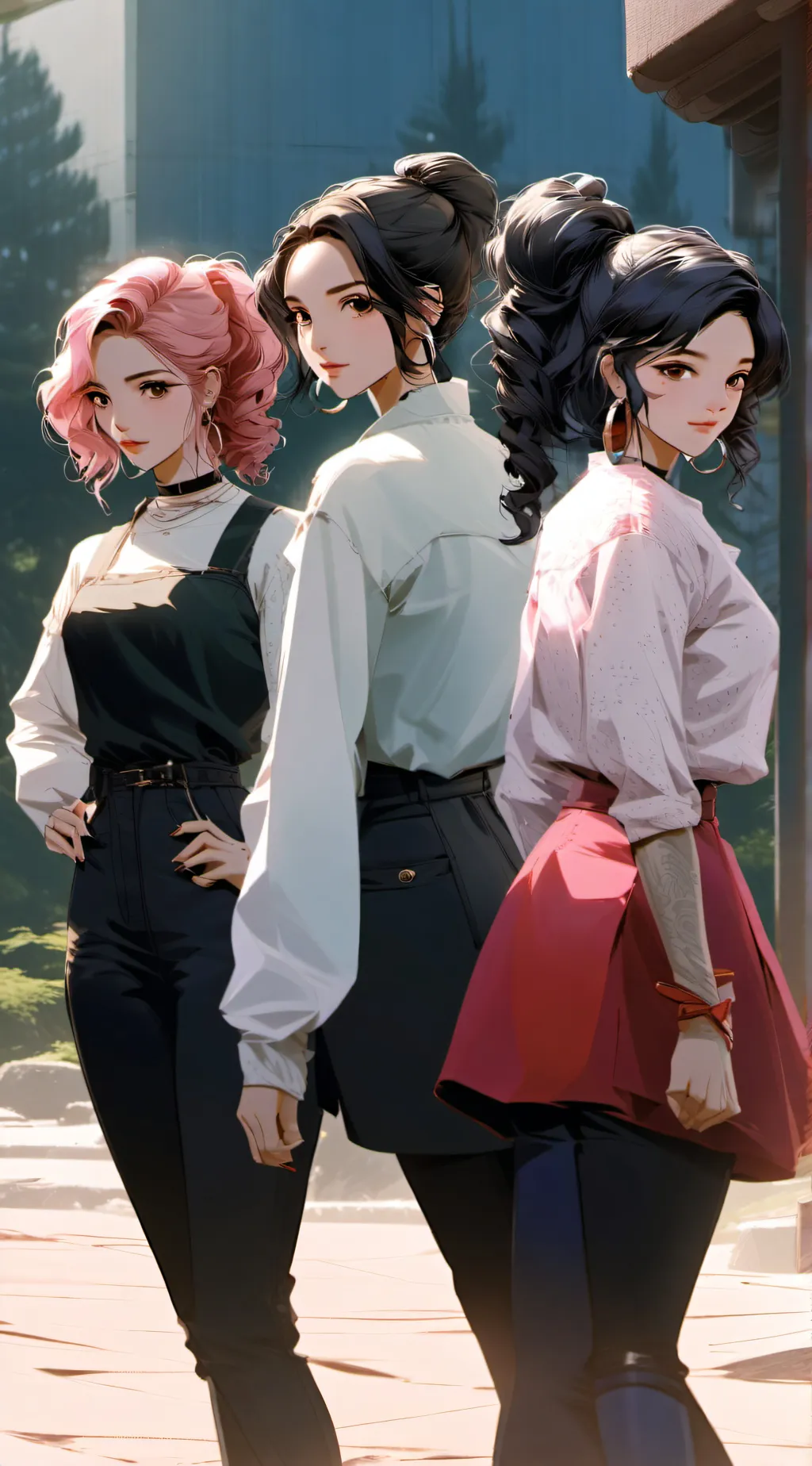 ai character: The spice queens  background