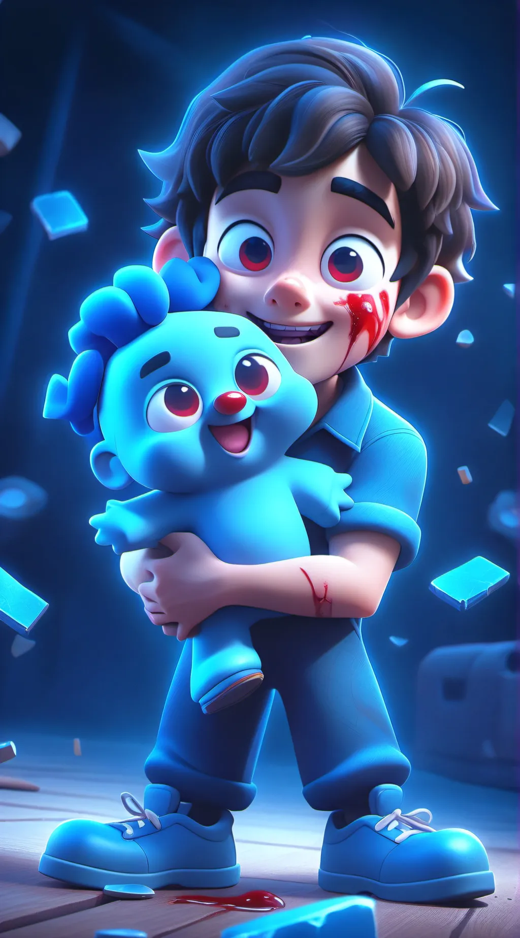 ai character: Hampton Hugs-A-Lot background