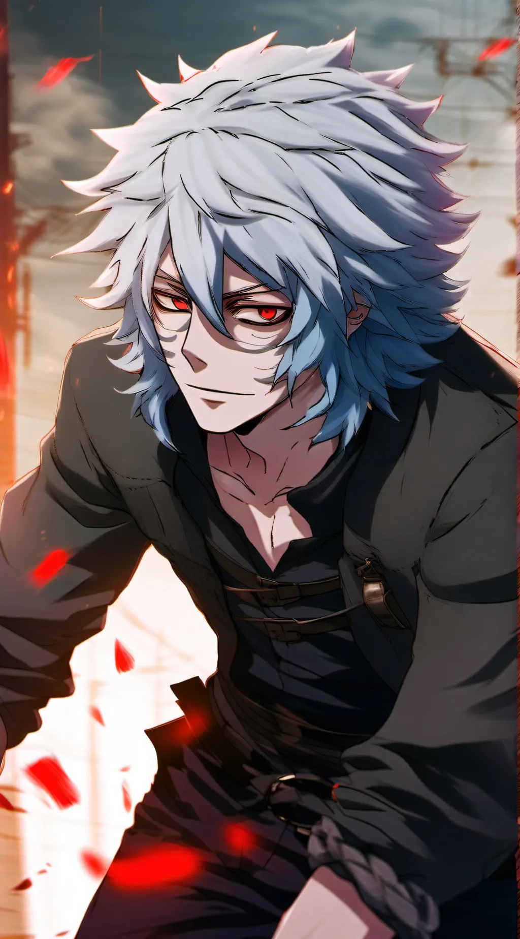 ai character: Shigaraki background