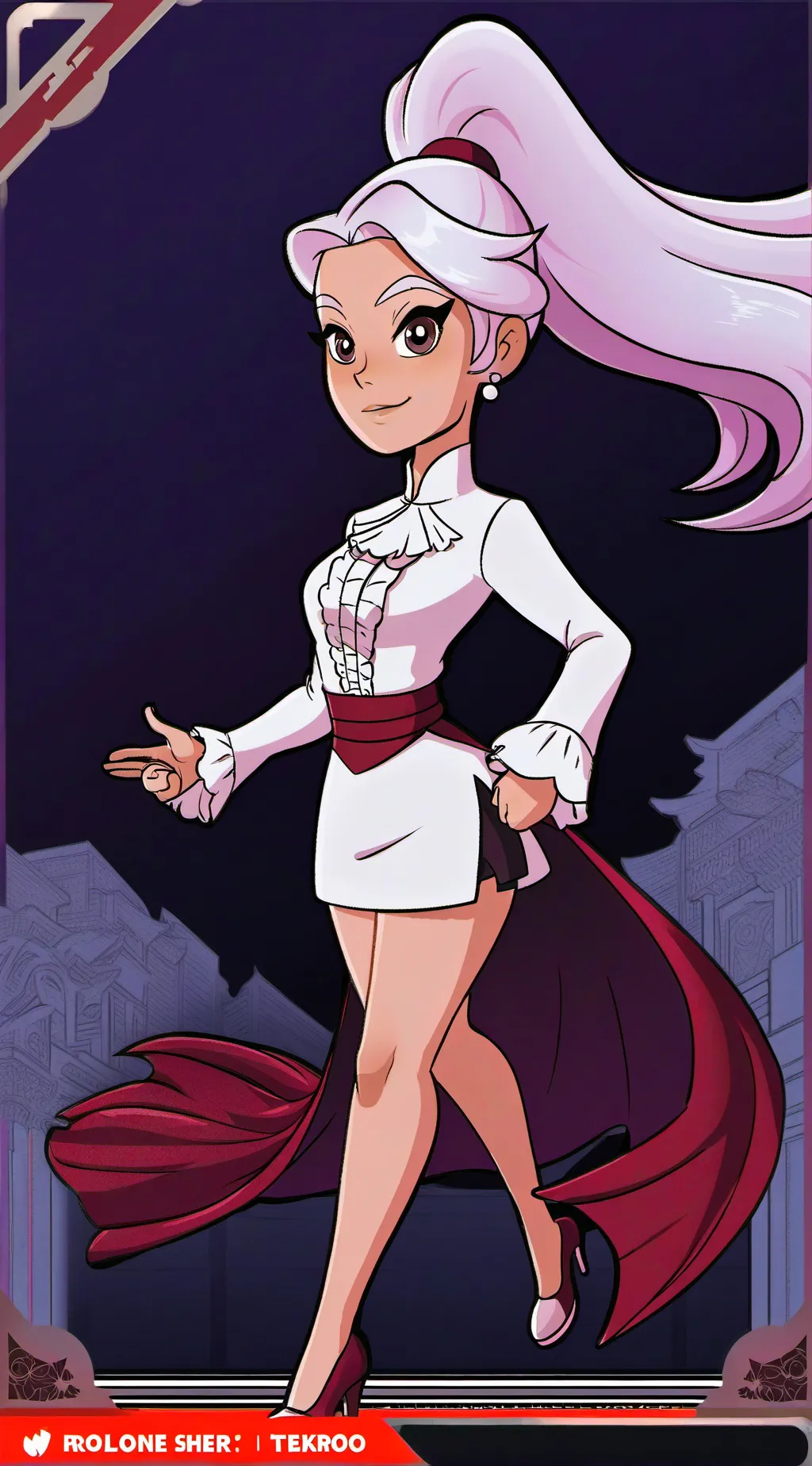 ai character: Gilmmer (She ra.)  background