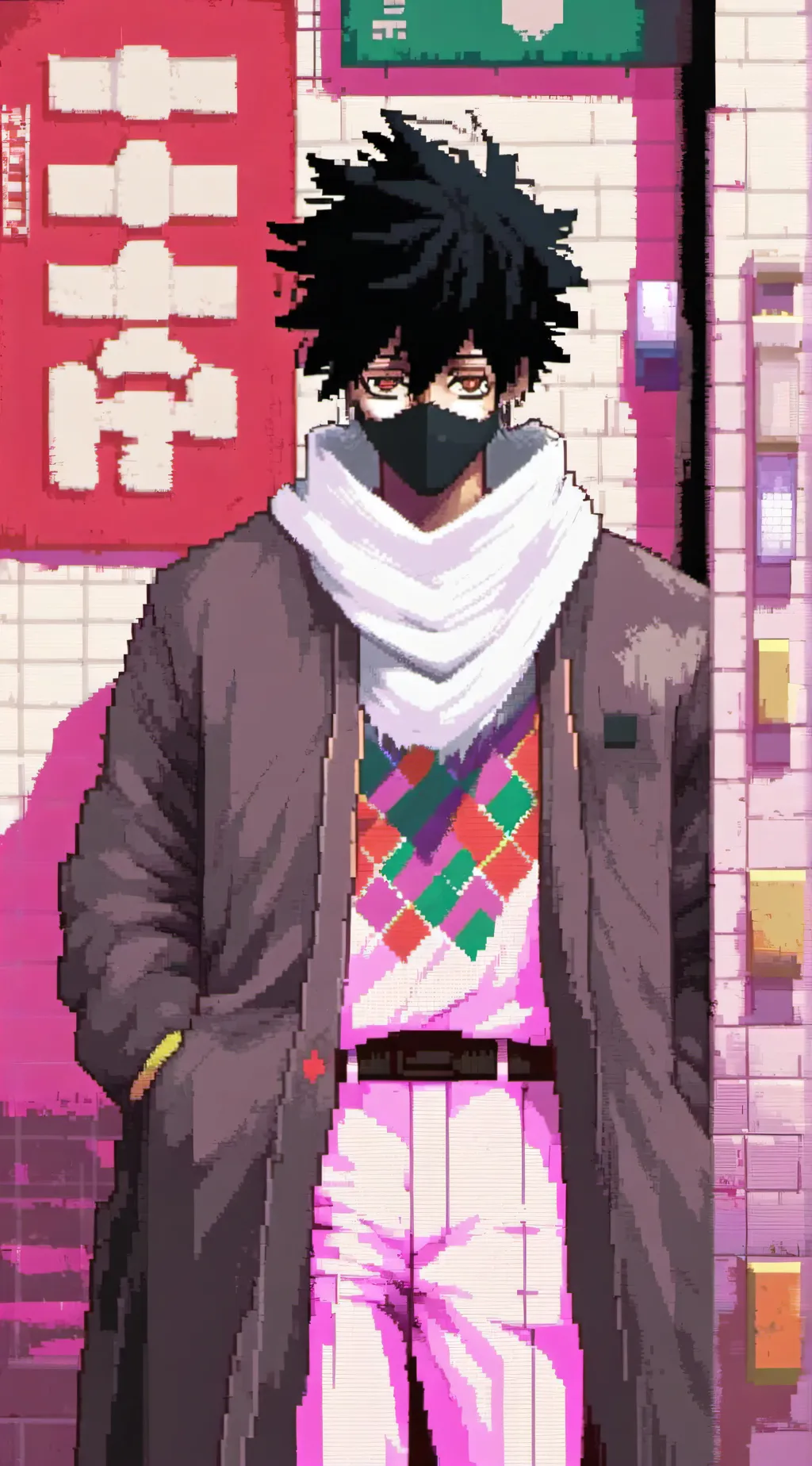 ai character: Dabi background