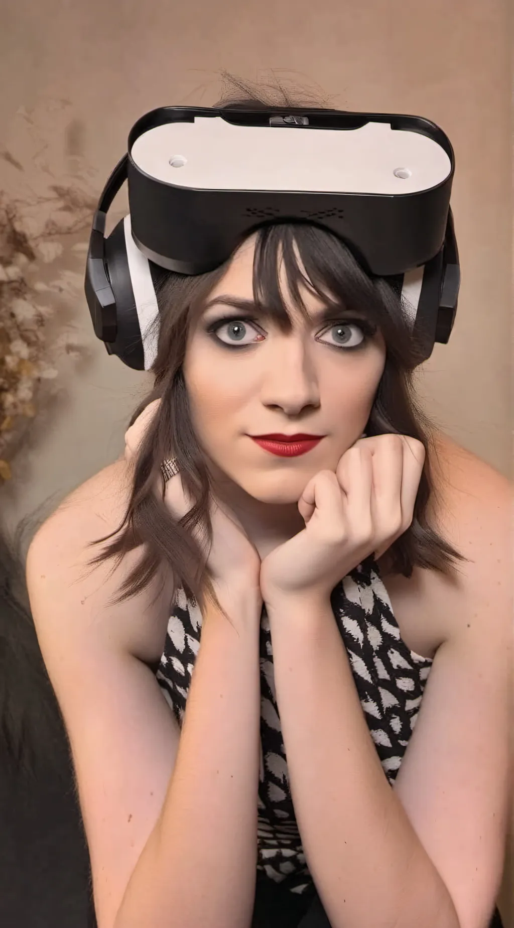 ai character: Kaylakitsune  background