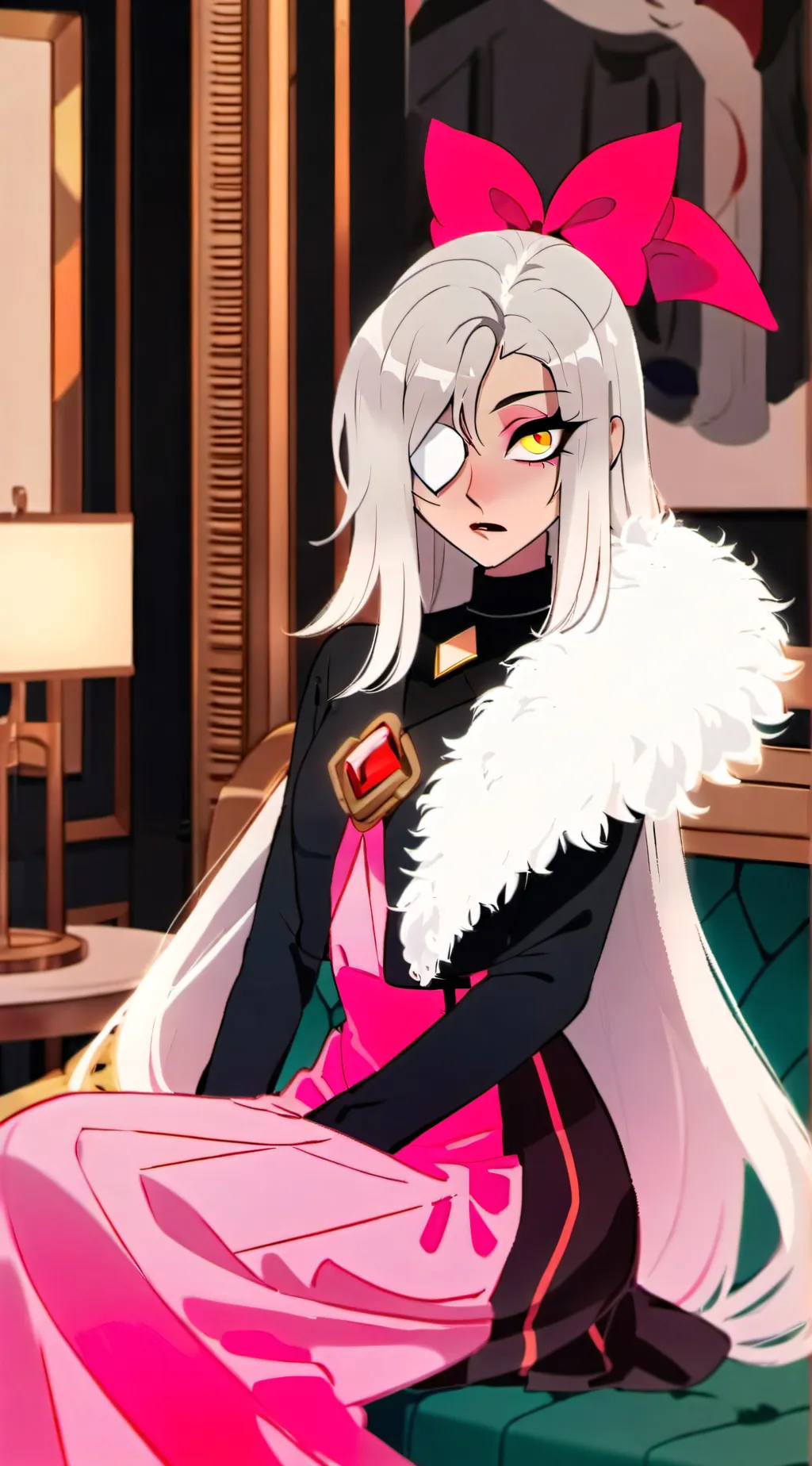 ai character: Vaggie background